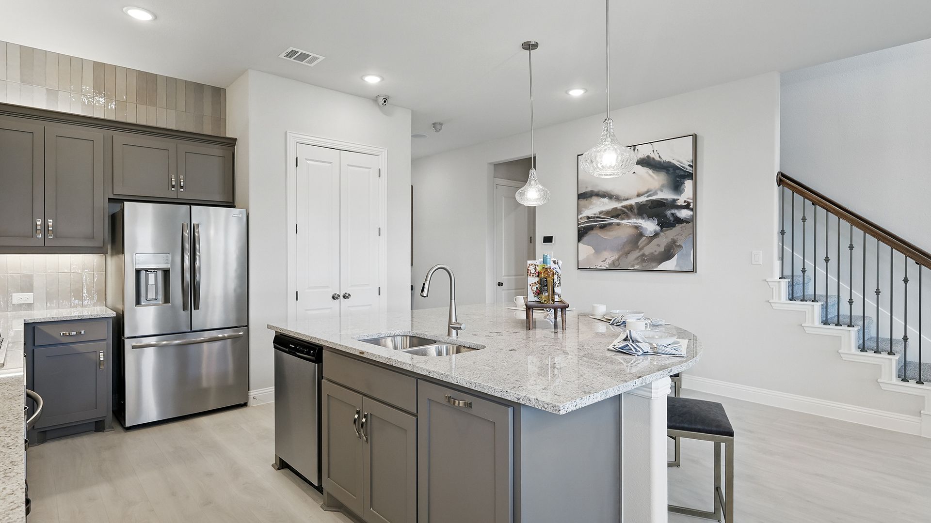Model home photos of similar floorplans, not pictures of actual home.