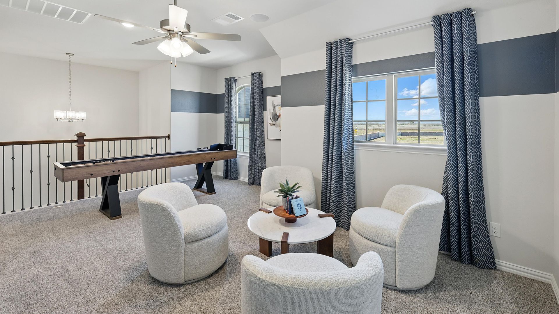 Model home photos of similar floorplans, not pictures of actual home.