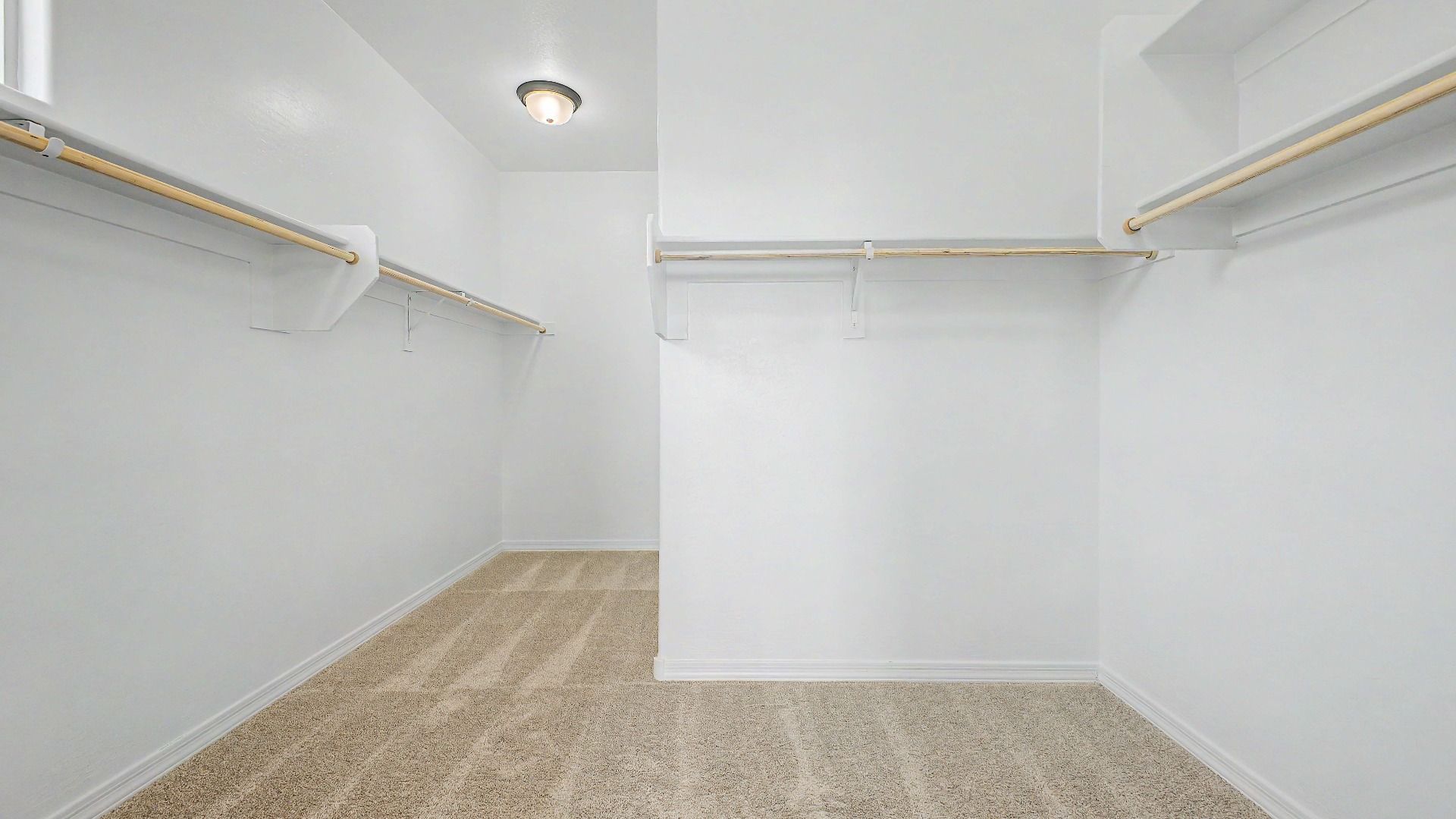 Spacious primary walk-in closet in this quick move-in home at Saguaro Hills at Vistancia, 32371 N 123rd Dr, Peoria, AZ.