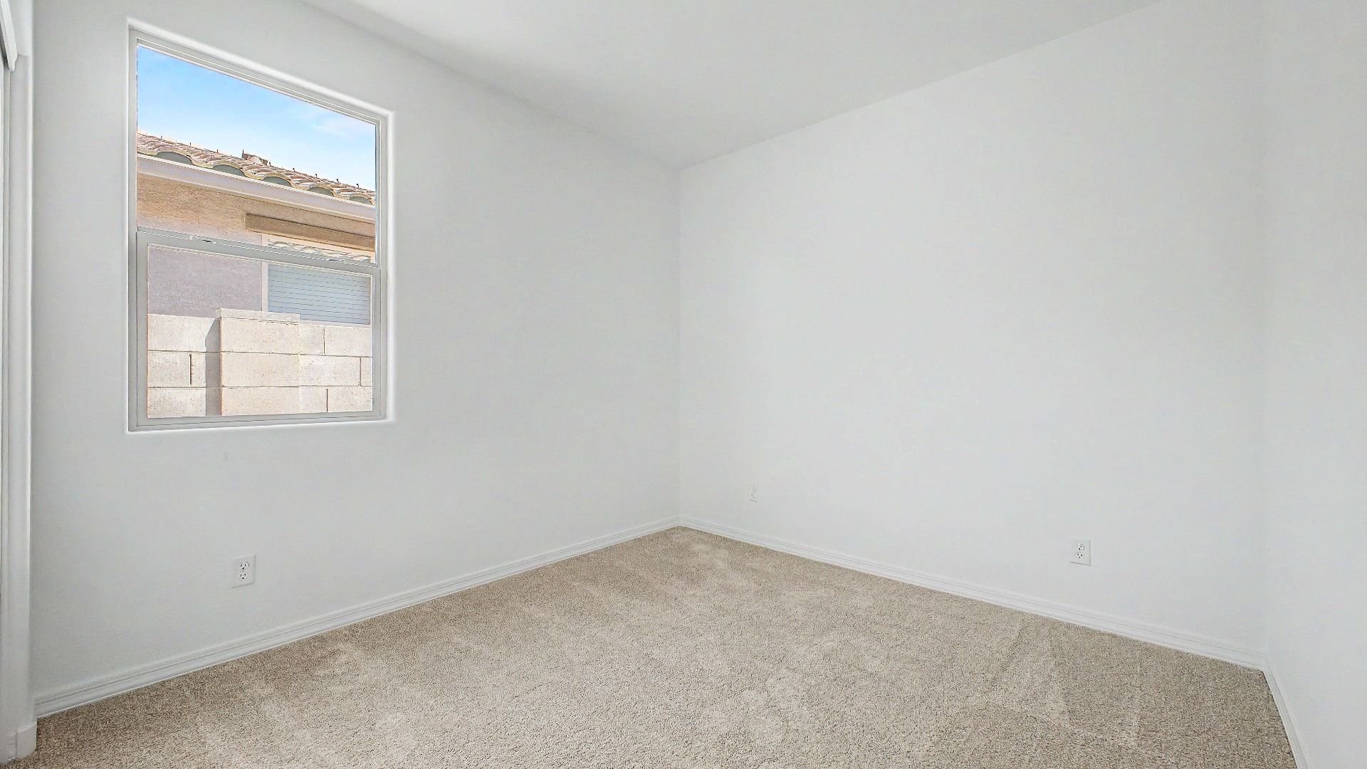 Versatile secondary bedroom in this quick move-in home by DRB Homes at Saguaro Hills at Vistancia, 32371 N 123rd Dr.