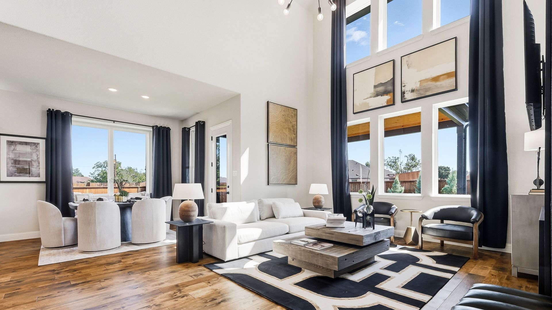 Model home photos of similar floorplans, not pictures of actual home.