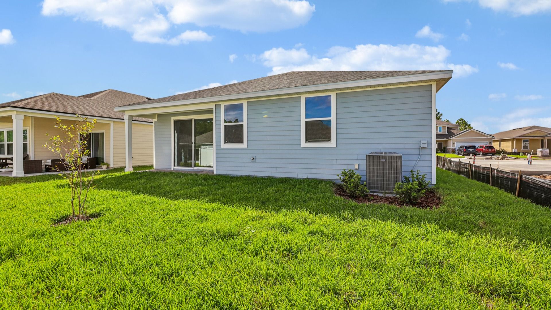 Fleetwood Floor Plan Back Exterior by DRB Homes in Panther Creek community in Jacksonville, FL