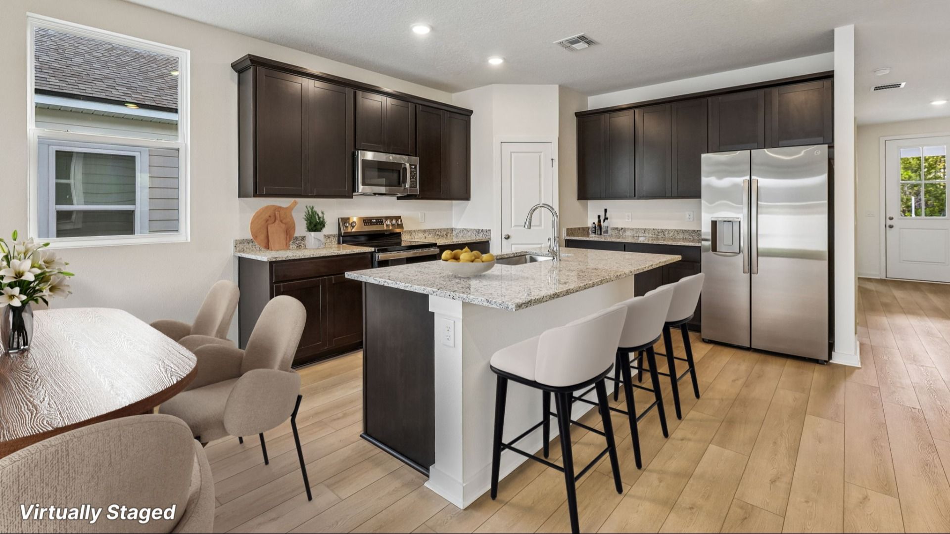 Fleetwood Floor Plan Kitchen Interior by DRB Homes in Panther Creek in Jacksonville, FL