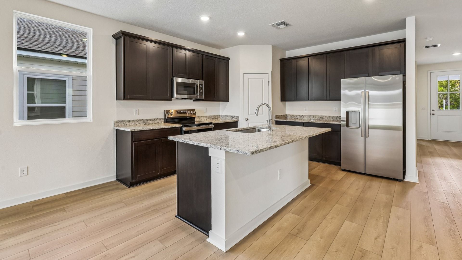 Fleetwood Floor Plan Kitchen Interior by DRB Homes in Panther Creek in Jacksonville, FL