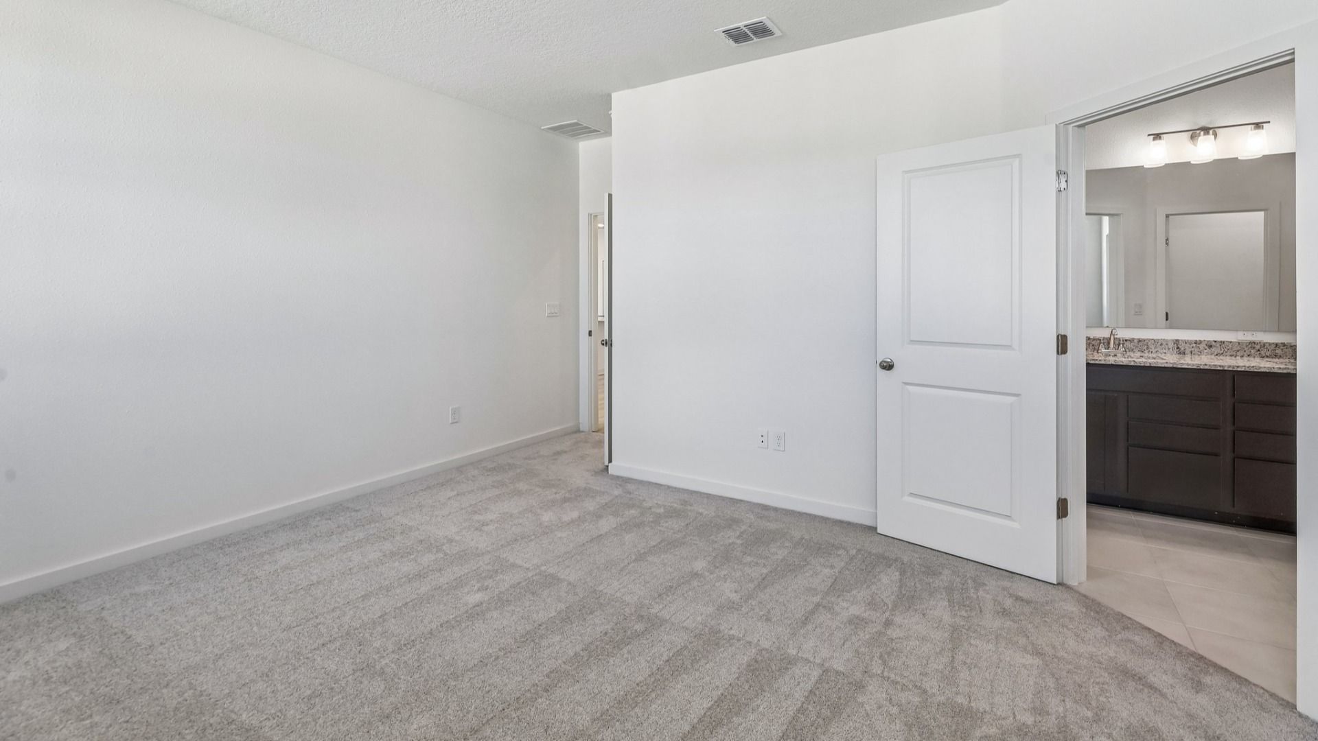Fleetwood Floor Plan Primary Bedroom by DRB Homes in Panther Creek in Jacksonville, FL