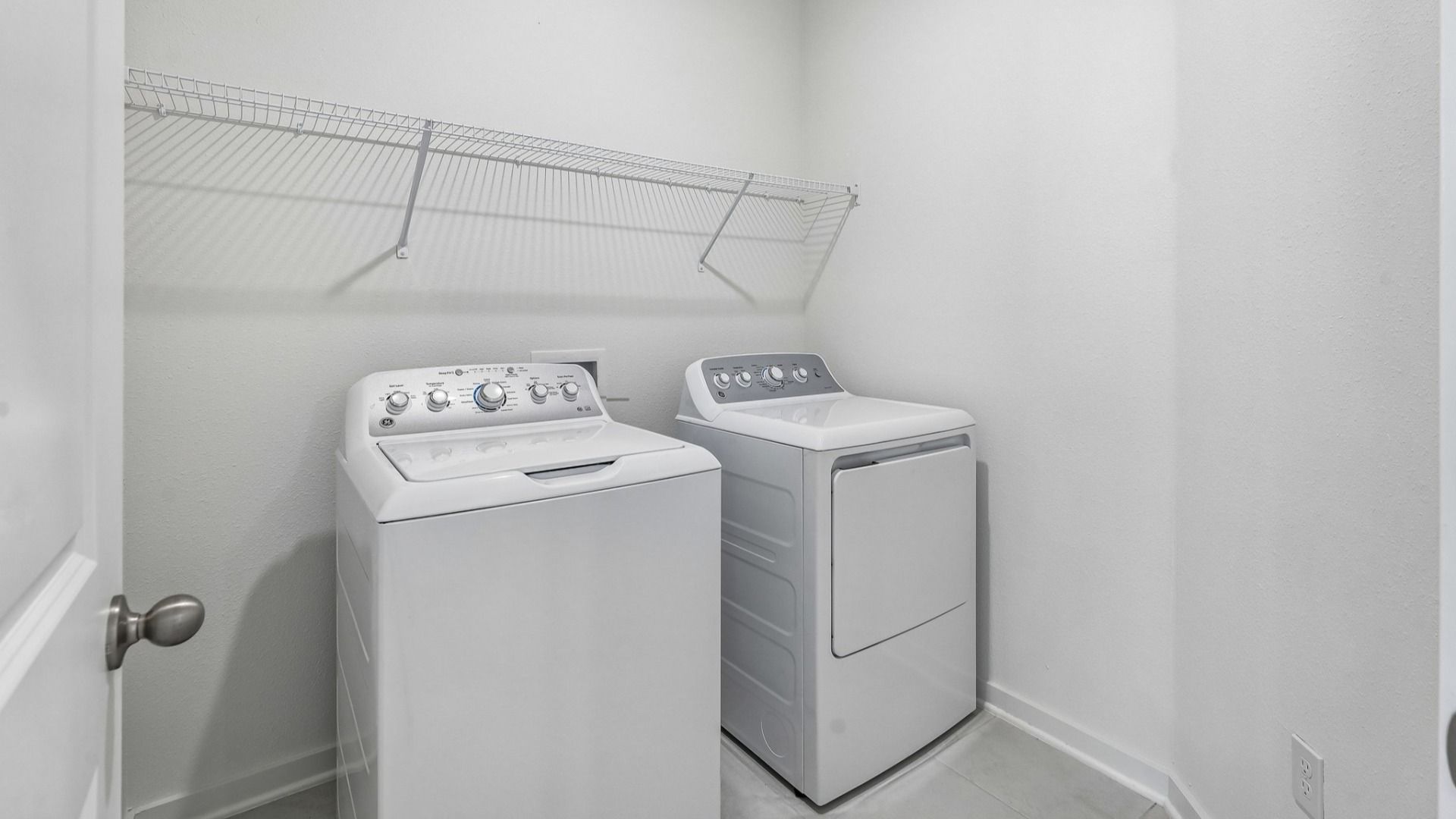 Fleetwood Floor Plan Laundry Room by DRB Homes in Panther Creek in Jacksonville, FL