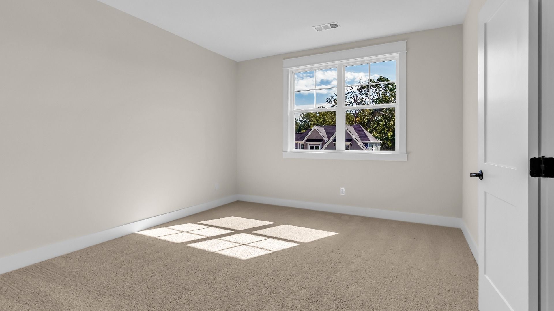 Secondary bedroom with en-suite bathroom (Representative of finished home)