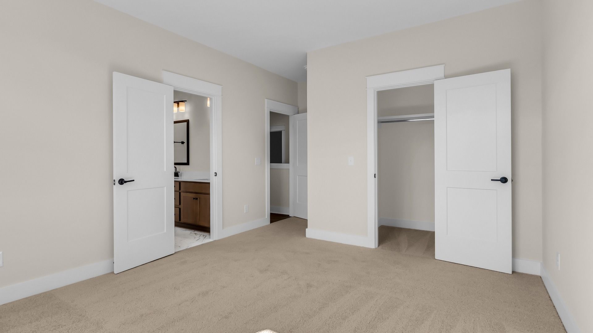 Secondary bedroom with en-suite bathroom (Representative of finished home)