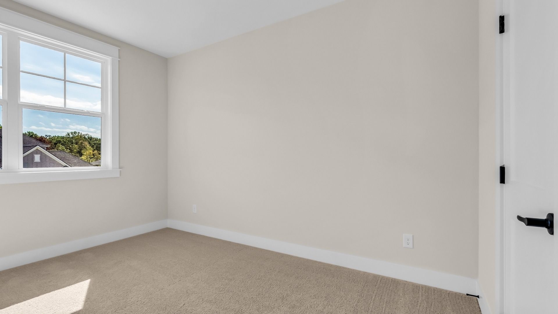 Secondary bedroom with en-suite bathroom (Representative of finished home)