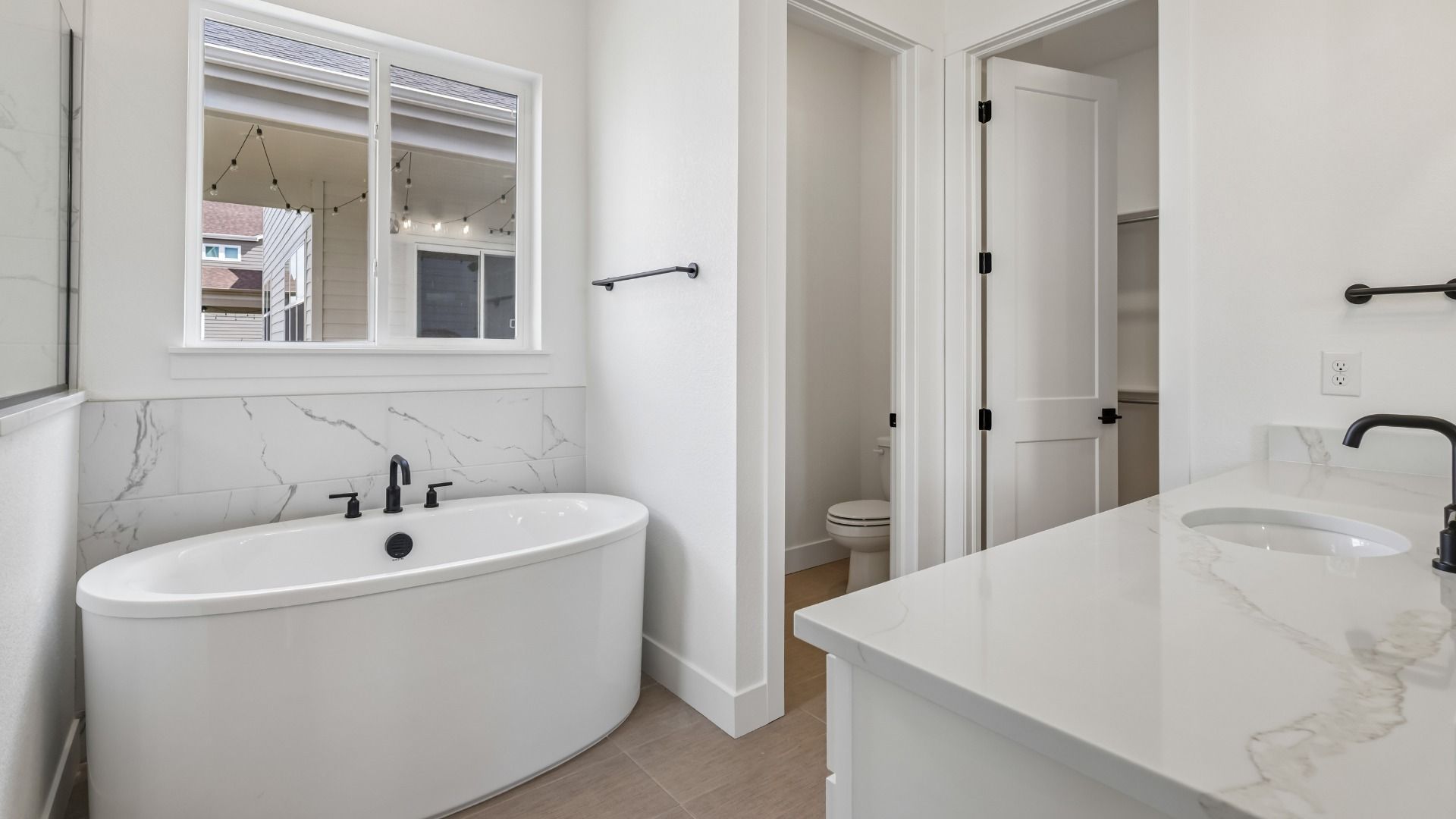 Enjoy comfort and convenience in the owner's bath