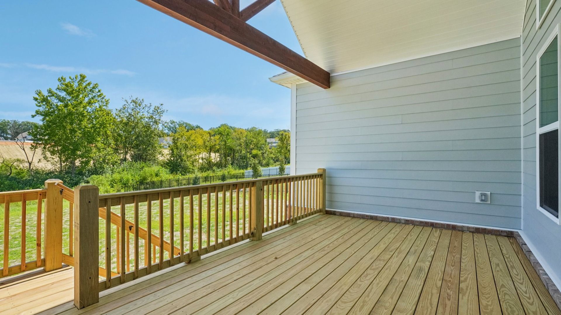 Convenient porch for outside activities