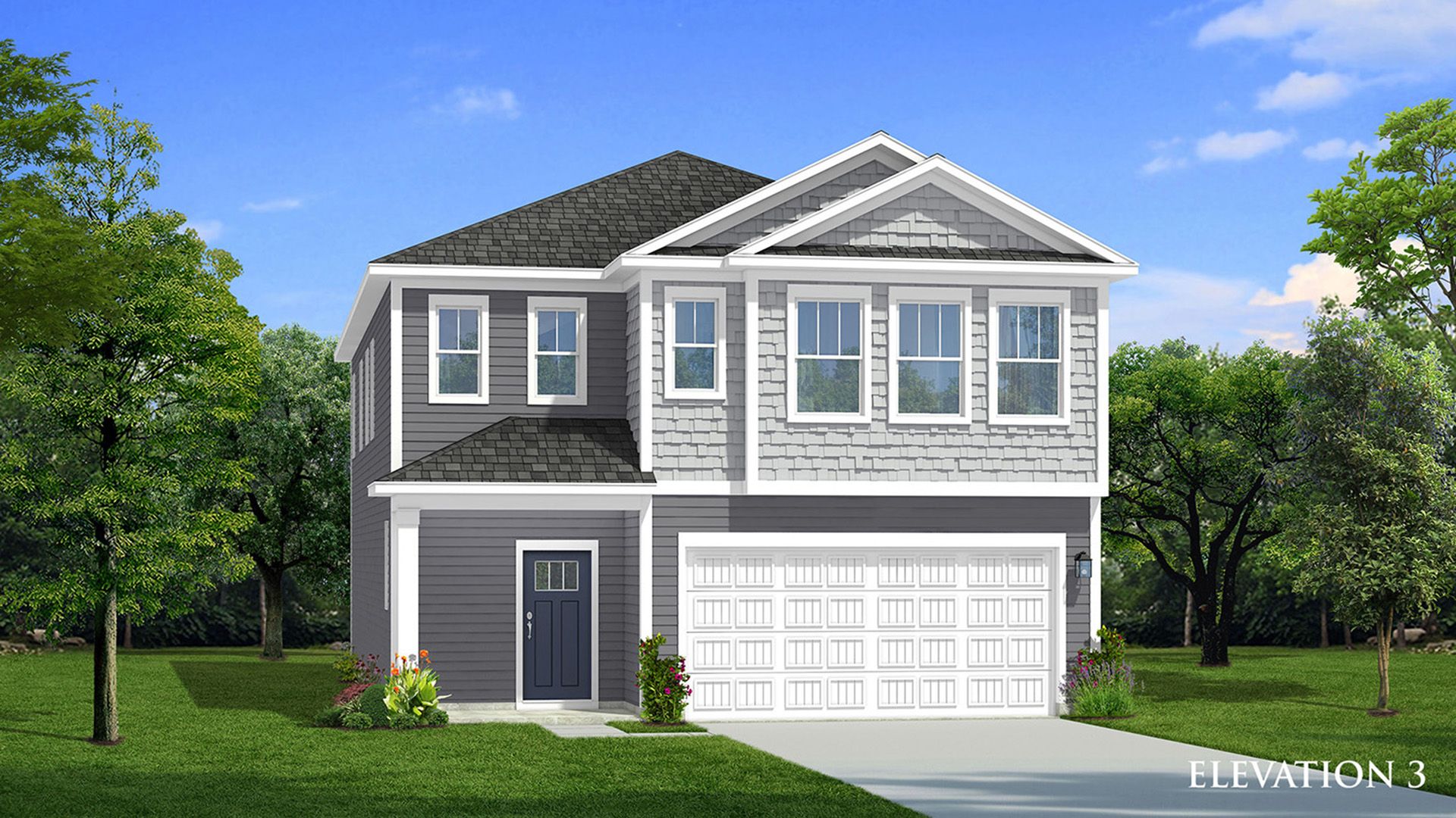 Exterior Elevation Rendering