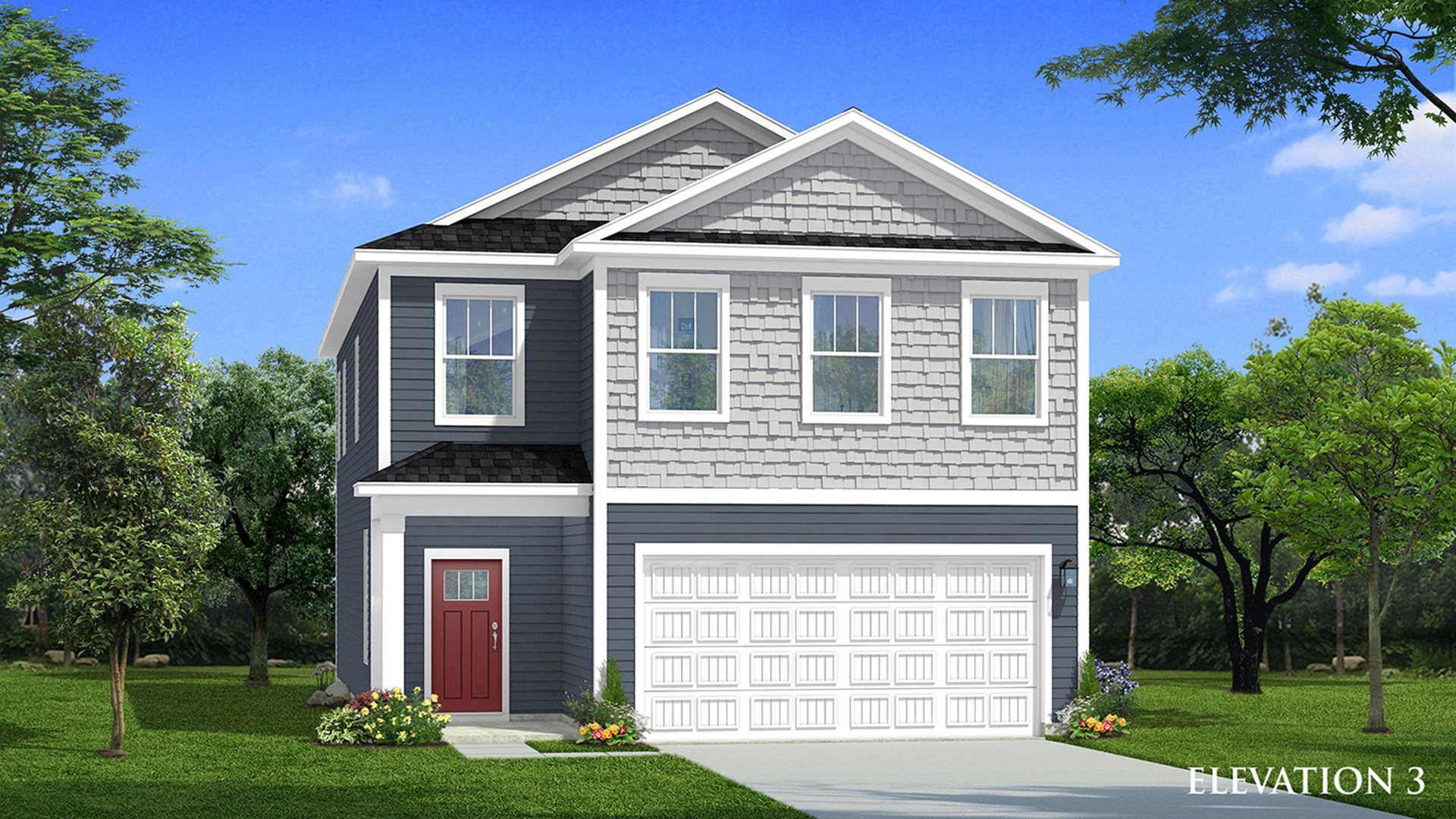 Exterior Elevation Rendering