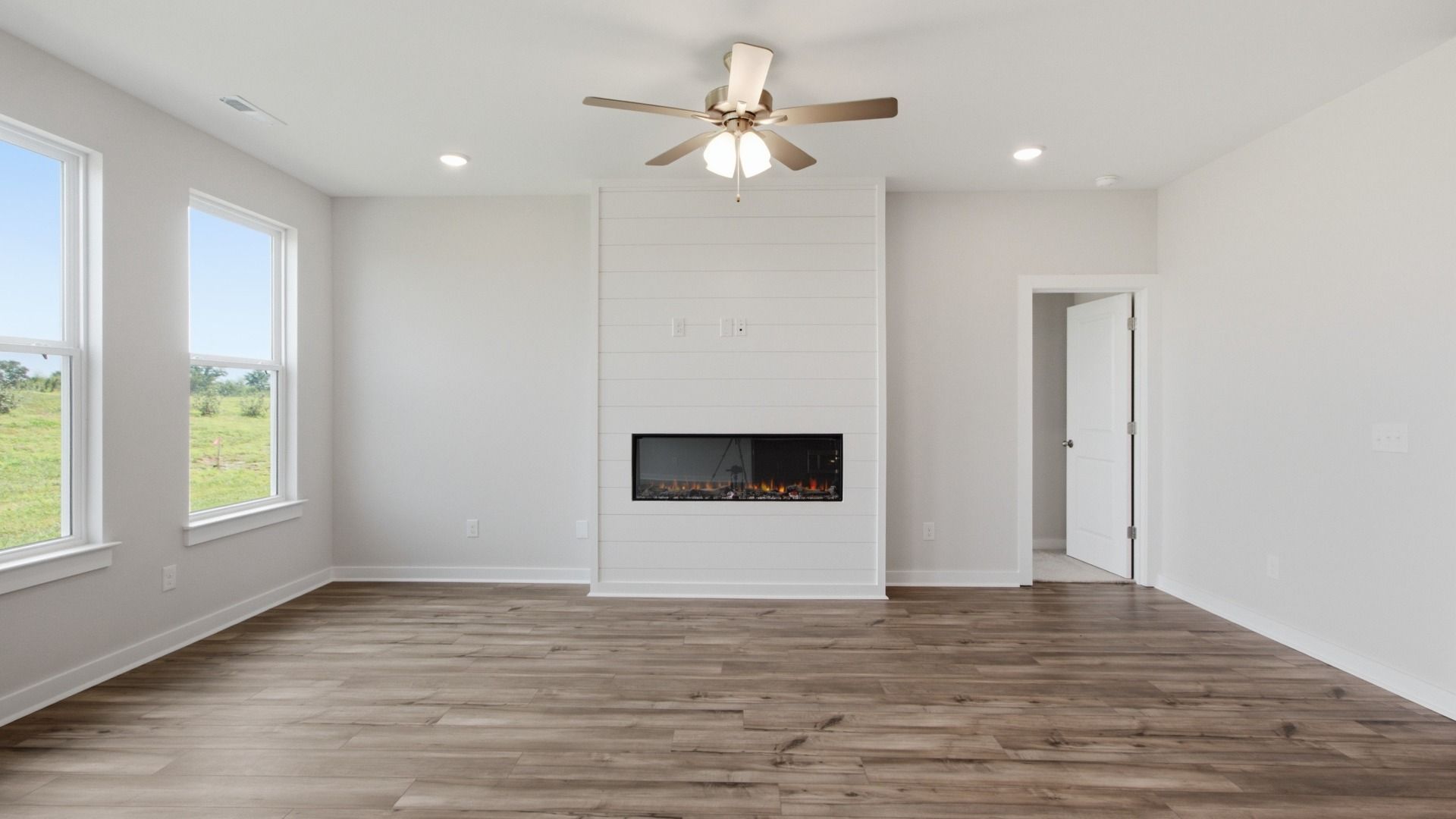Living area with spacious designs