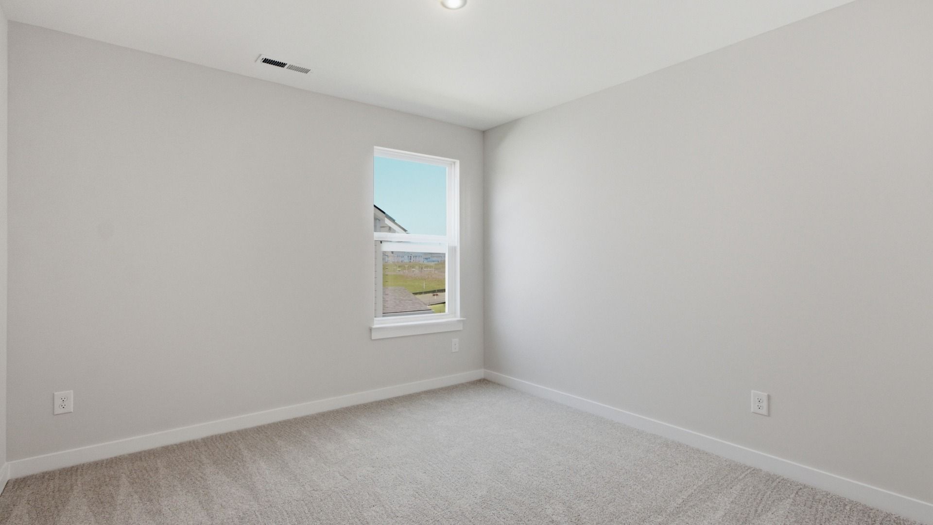 Separate secondary bedroom with window