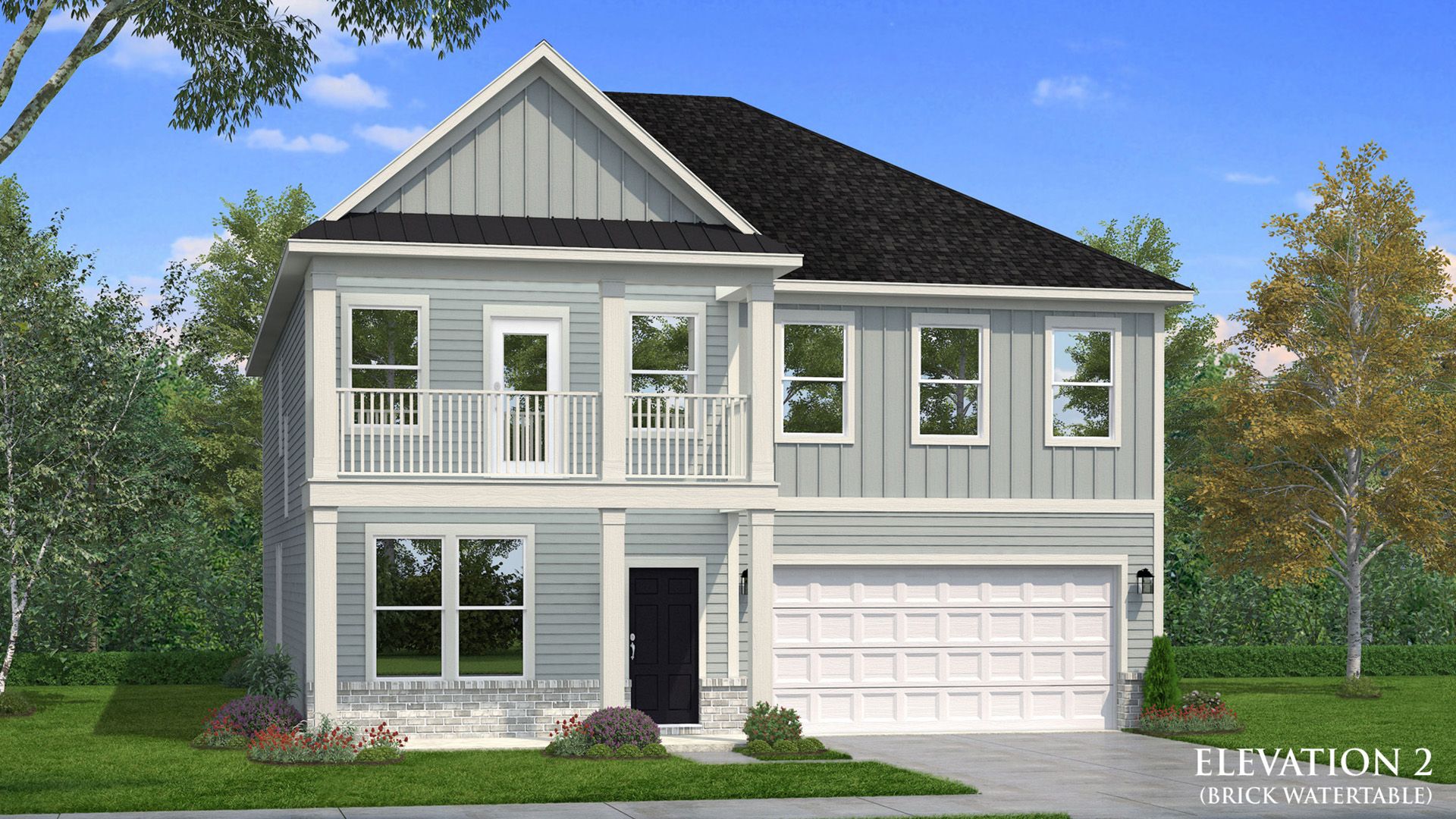 Exterior Elevation Rendering
