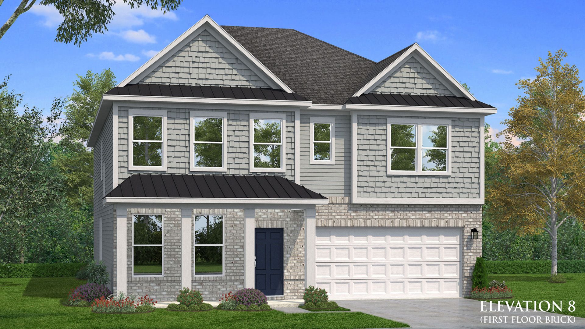 Exterior Elevation Rendering