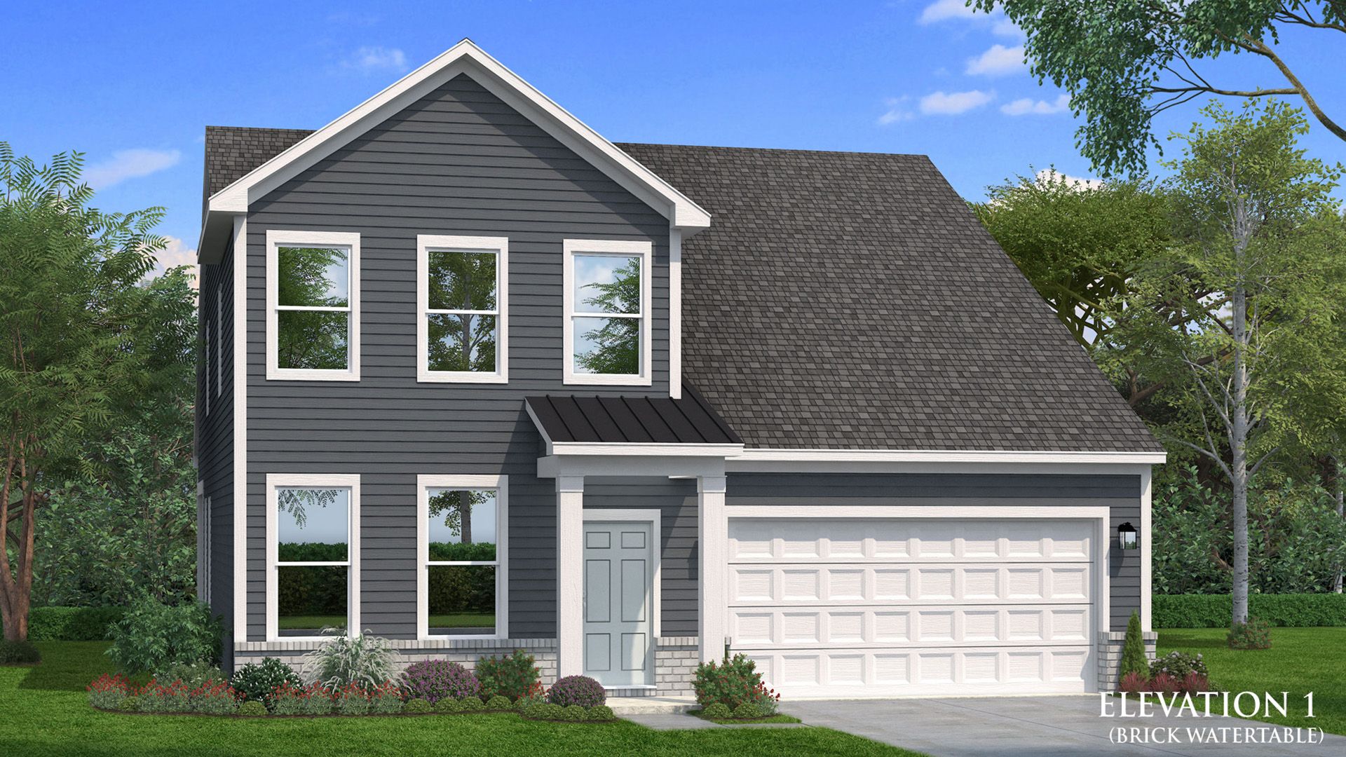 Exterior Elevation Rendering