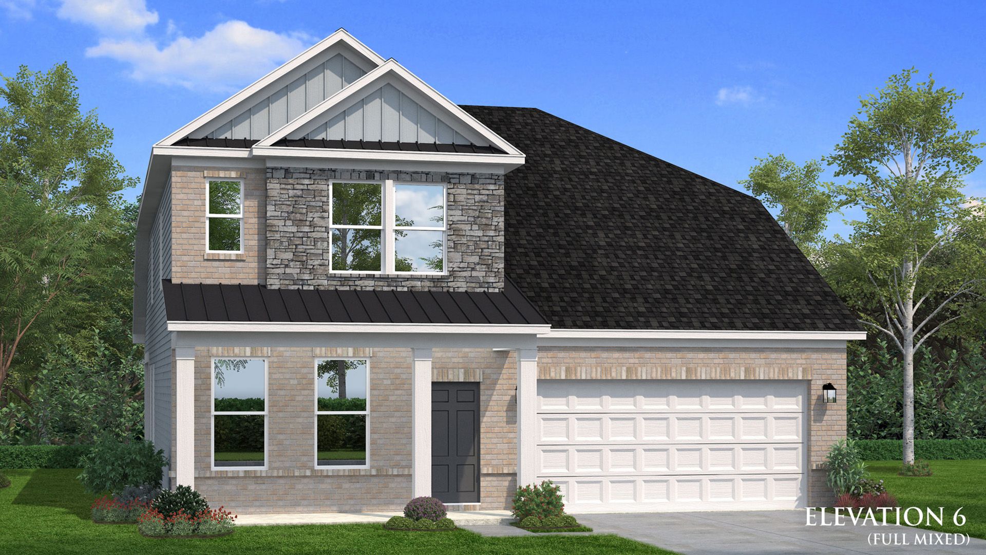 Exterior Elevation Rendering