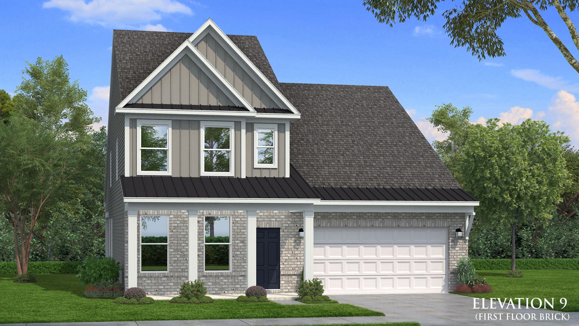 Exterior Elevation Rendering