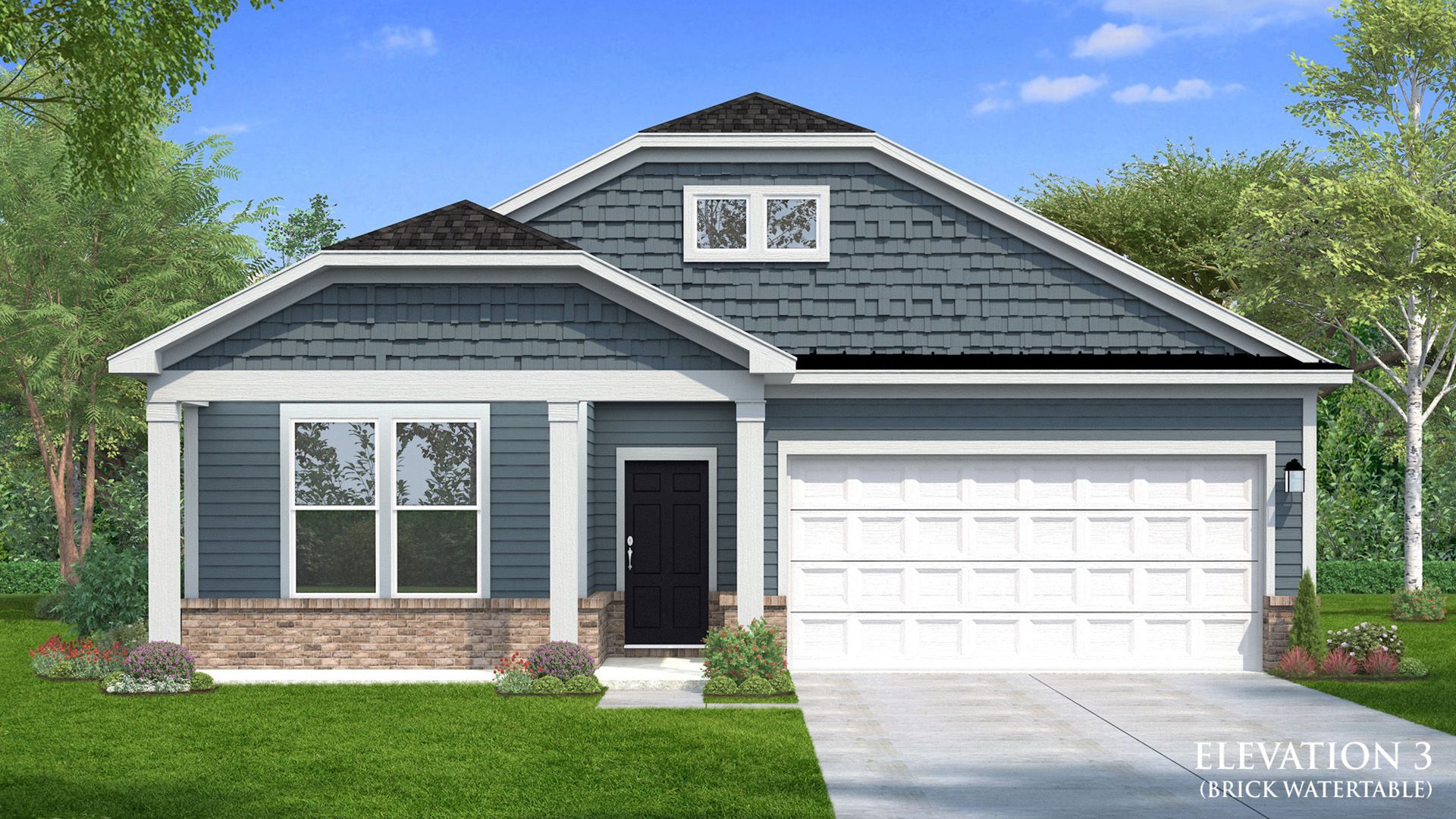 Exterior Elevation Rendering