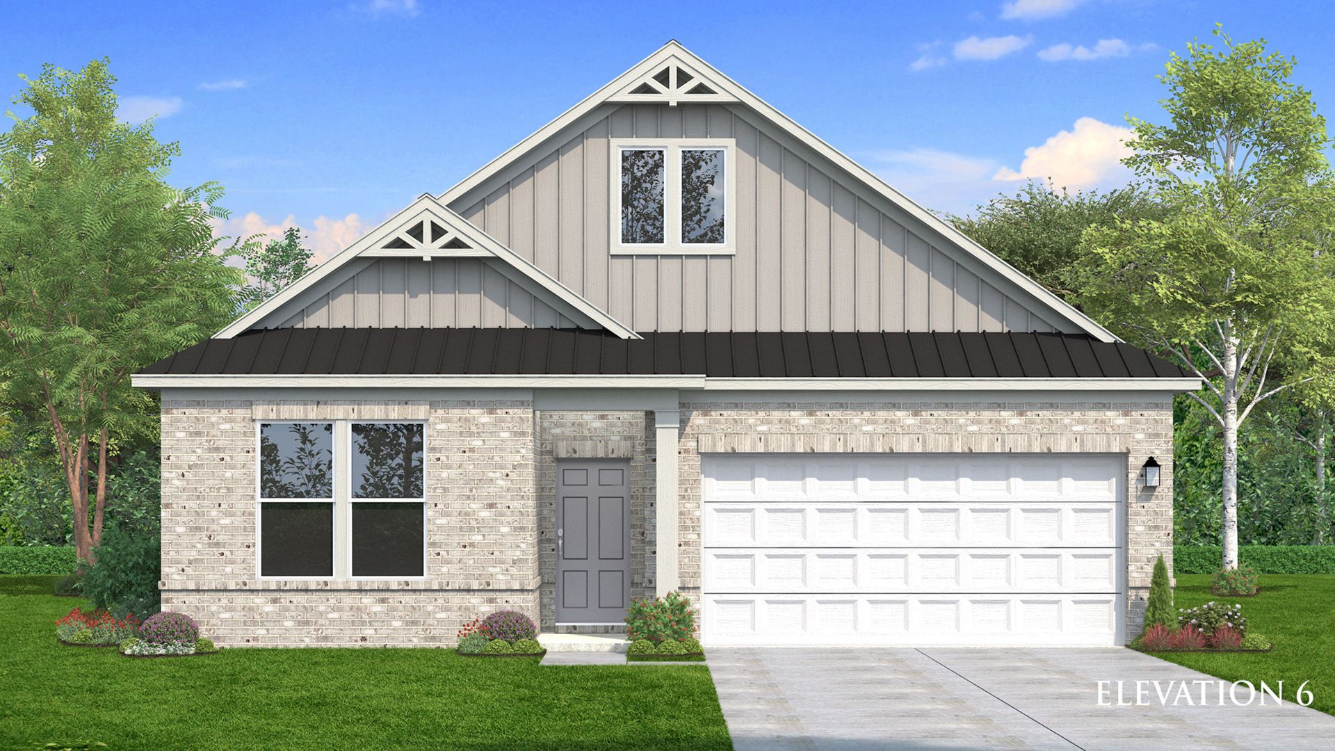 Exterior Elevation Rendering