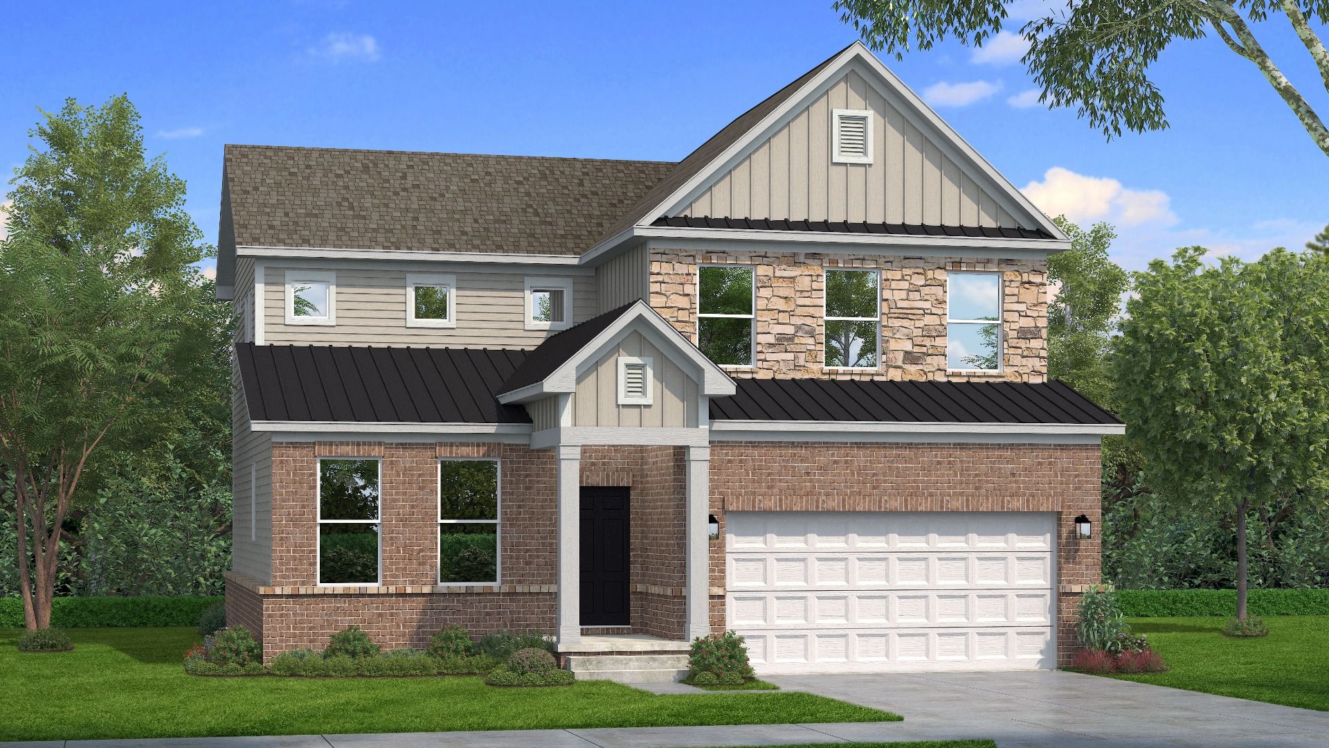 Exterior Elevation Rendering