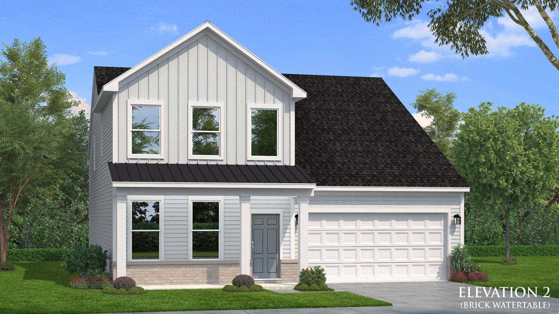 Exterior Elevation Rendering