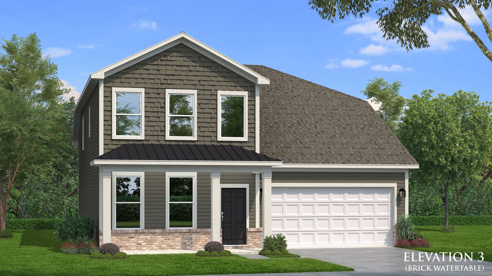 Exterior Elevation Rendering