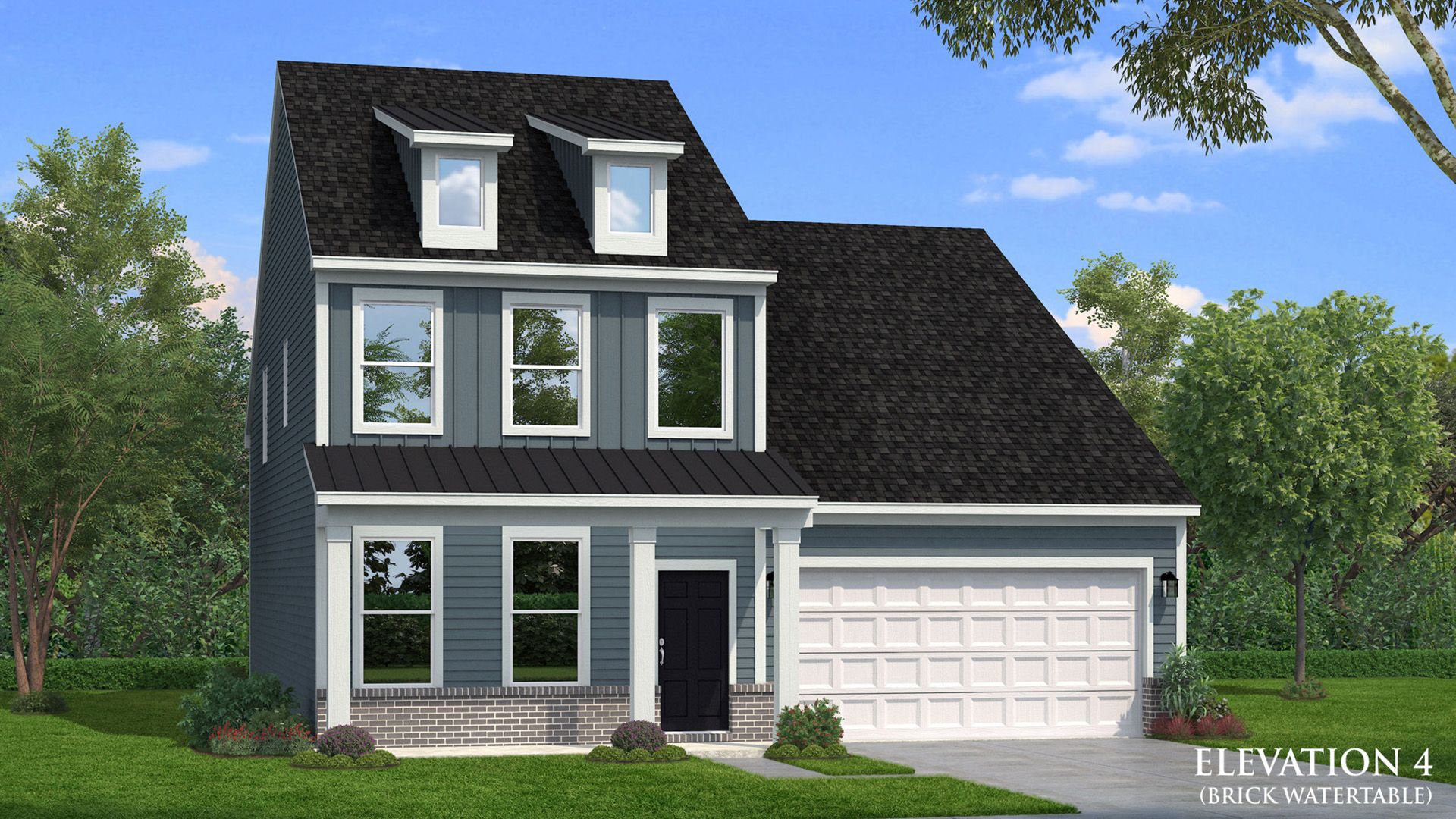 Exterior Elevation Rendering