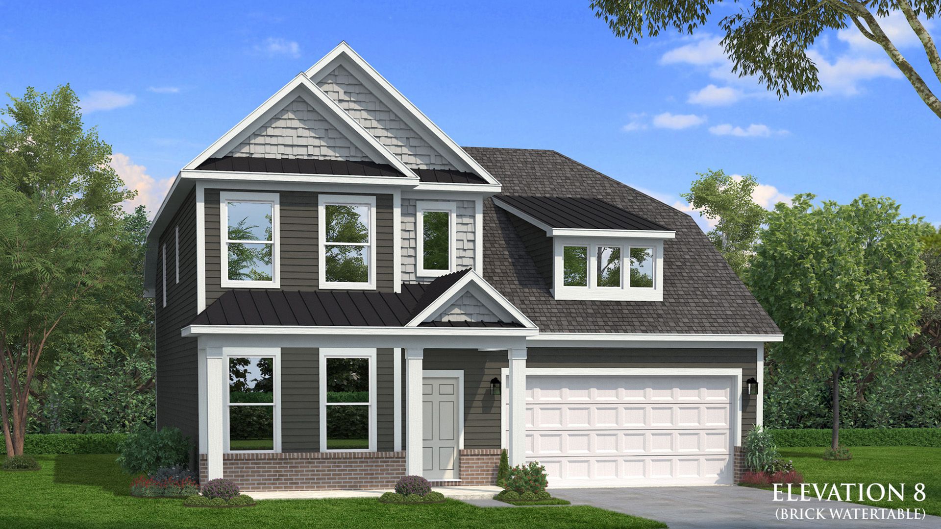 Exterior Elevation Rendering