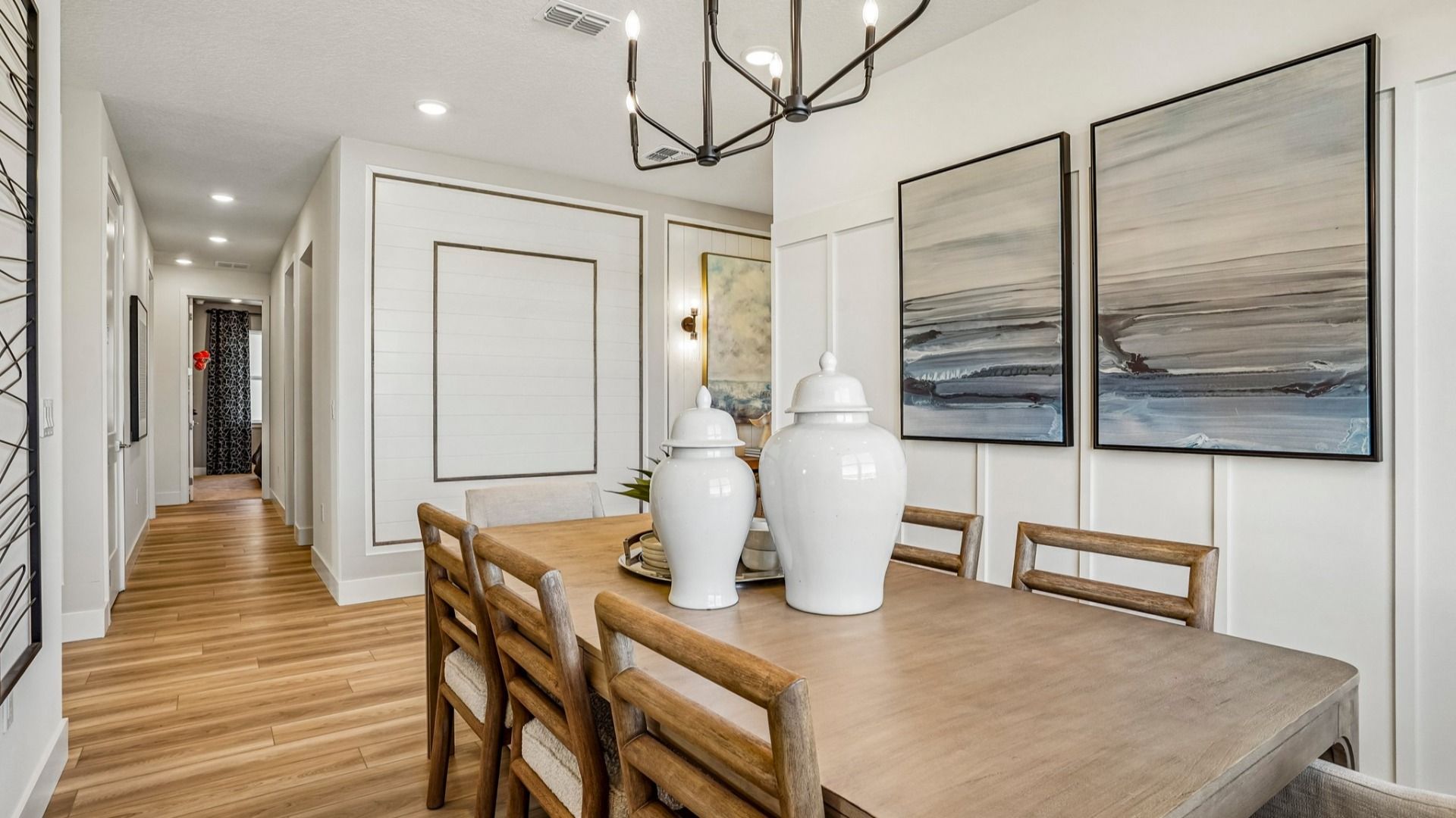 Oleander Floor Plan Dining Area by DRB Homes in Ardisia Park in New Smyrna Beach, FL