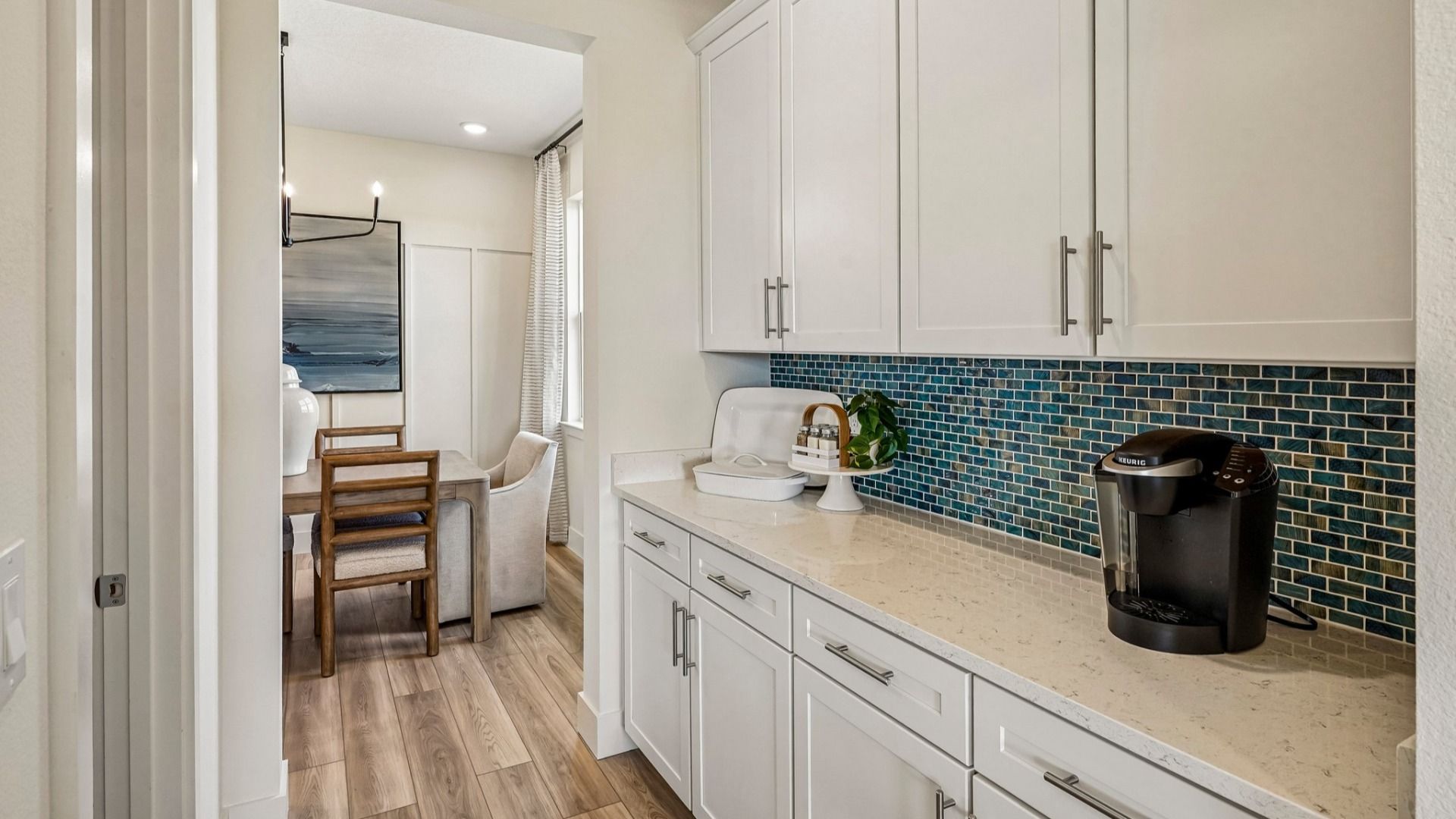 Oleander Floor Plan Butler's Pantry off Kitchen by DRB Homes in Ardisia Park in New Smyrna Beach, FL