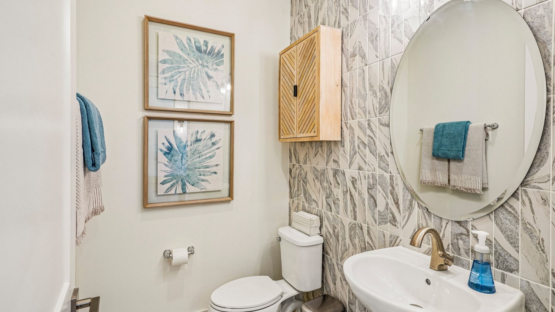 Oleander Floor Plan First Floor Half Bathroom by DRB Homes in Ardisia Park in New Smyrna Beach, FL