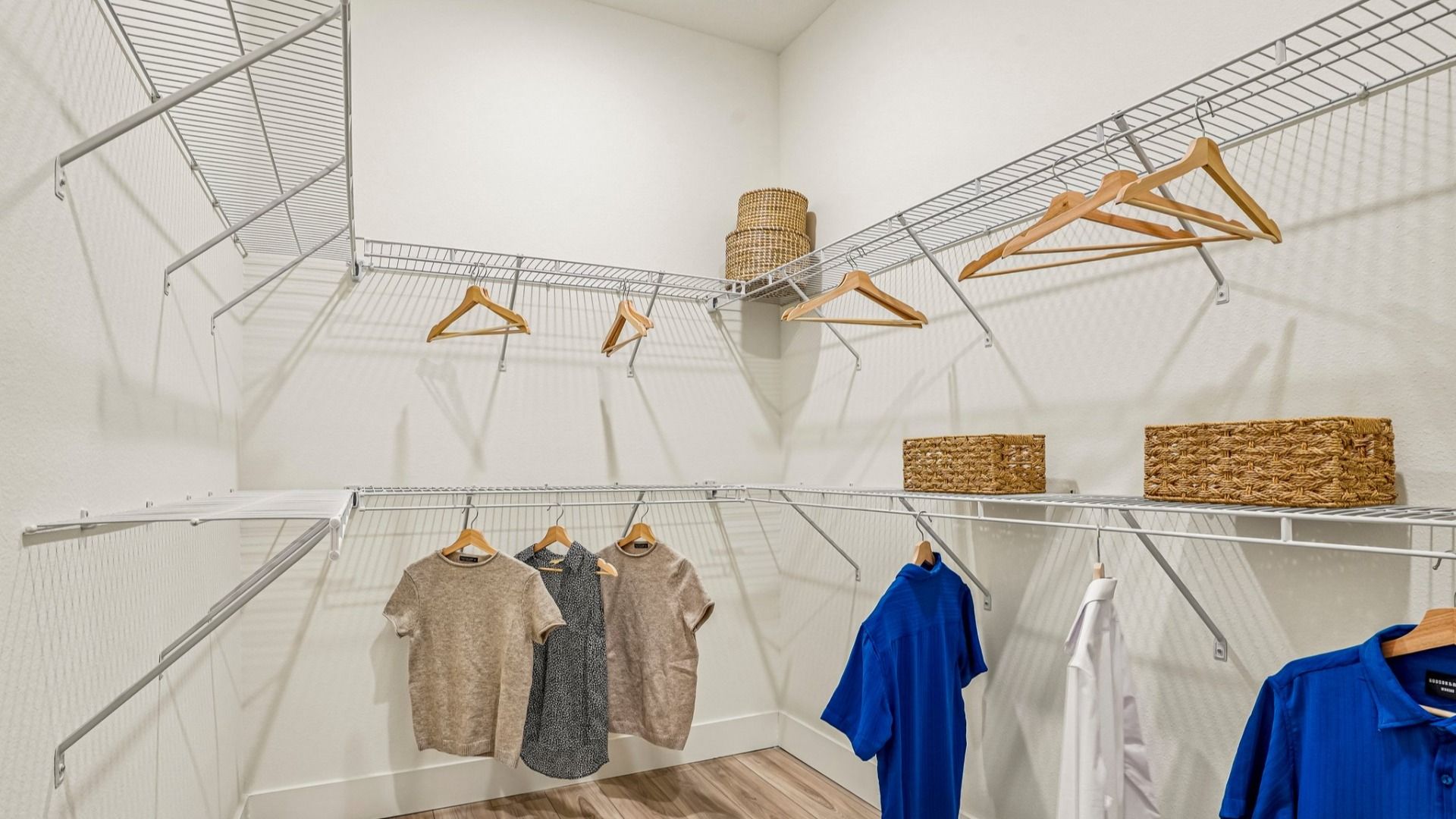 Oleander Primary Suite En Suite Closet by DRB Homes in Ardisia Park in New Smyrna Beach, FL