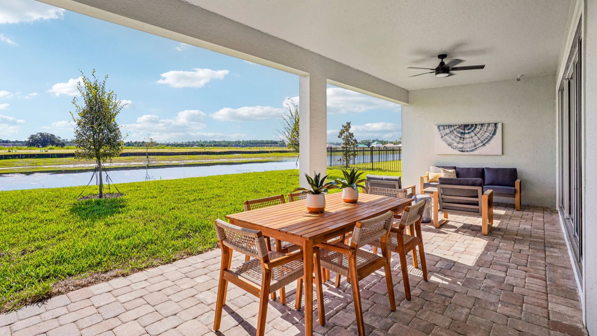 Outdoor Living Space by DRB Homes in Jacksonville, FL