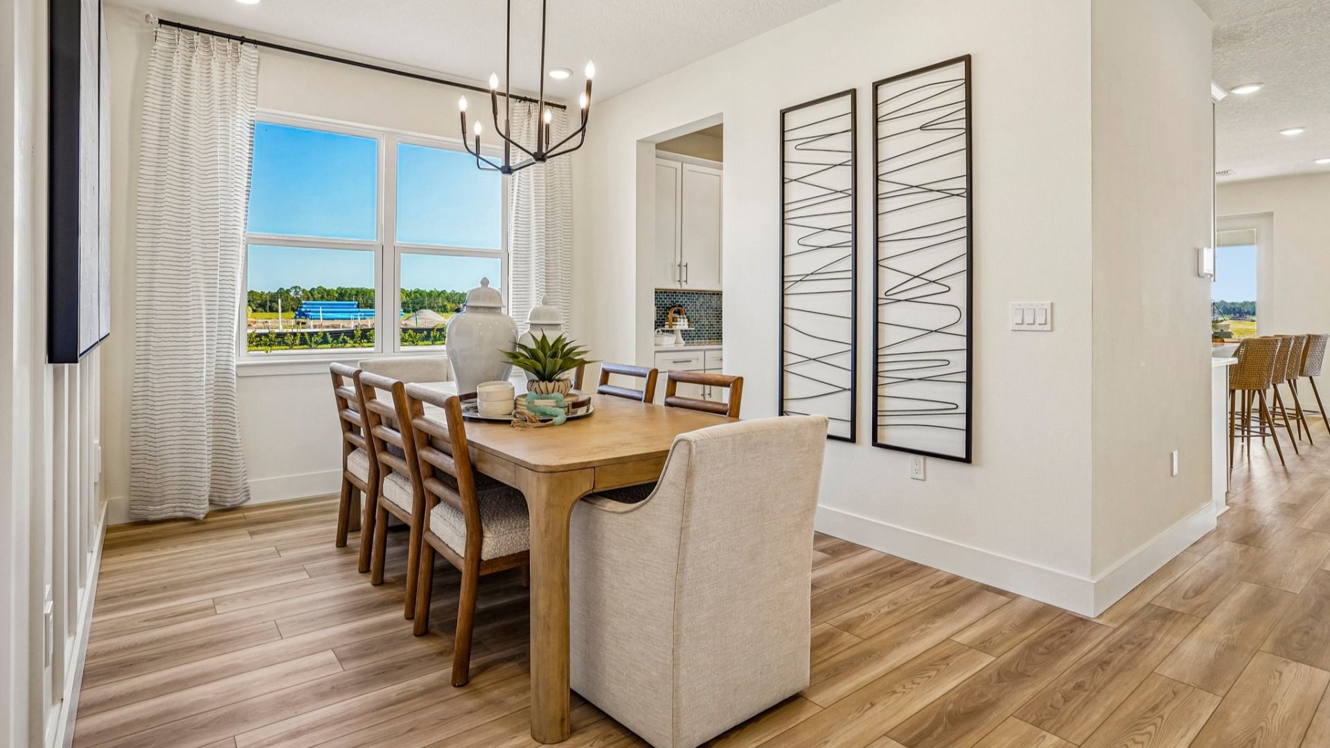 The Oleander Dining Room by DRB Homes in Jacksonville, FL