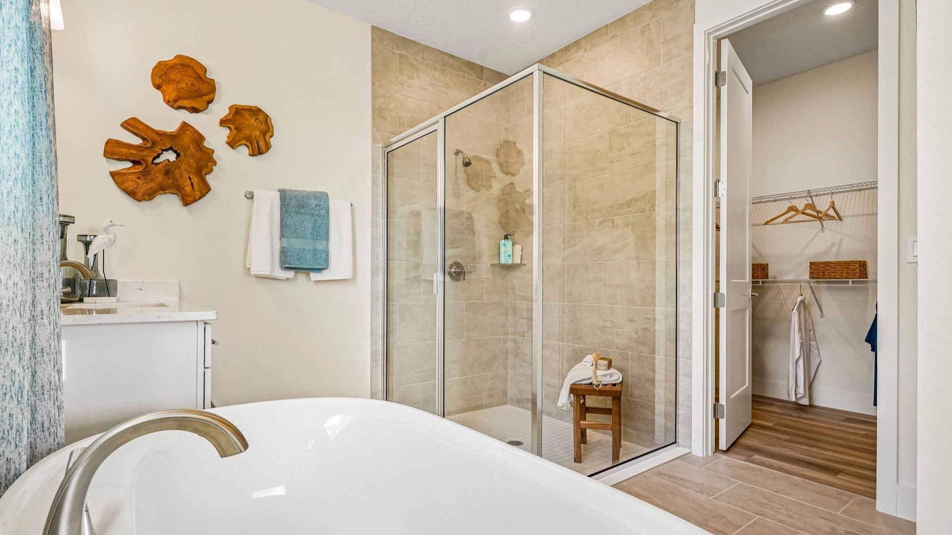 The Oleander Primary Suite En Suite Bath by DRB Homes in Jacksonville, FL