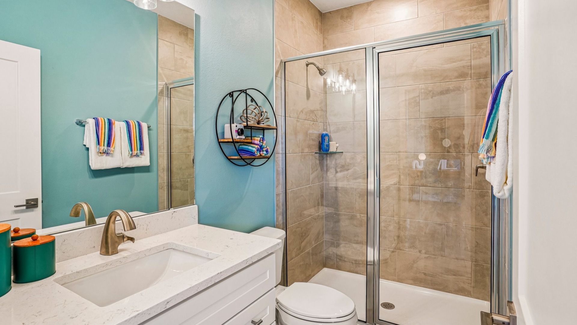 The Oleander Bathroom by DRB Homes in Jacksonville, FL