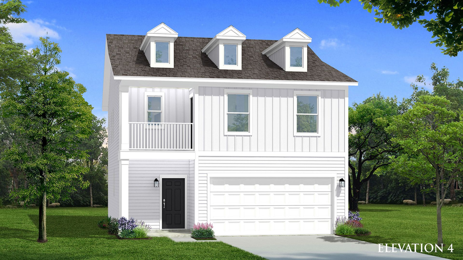 Exterior Elevation Rendering