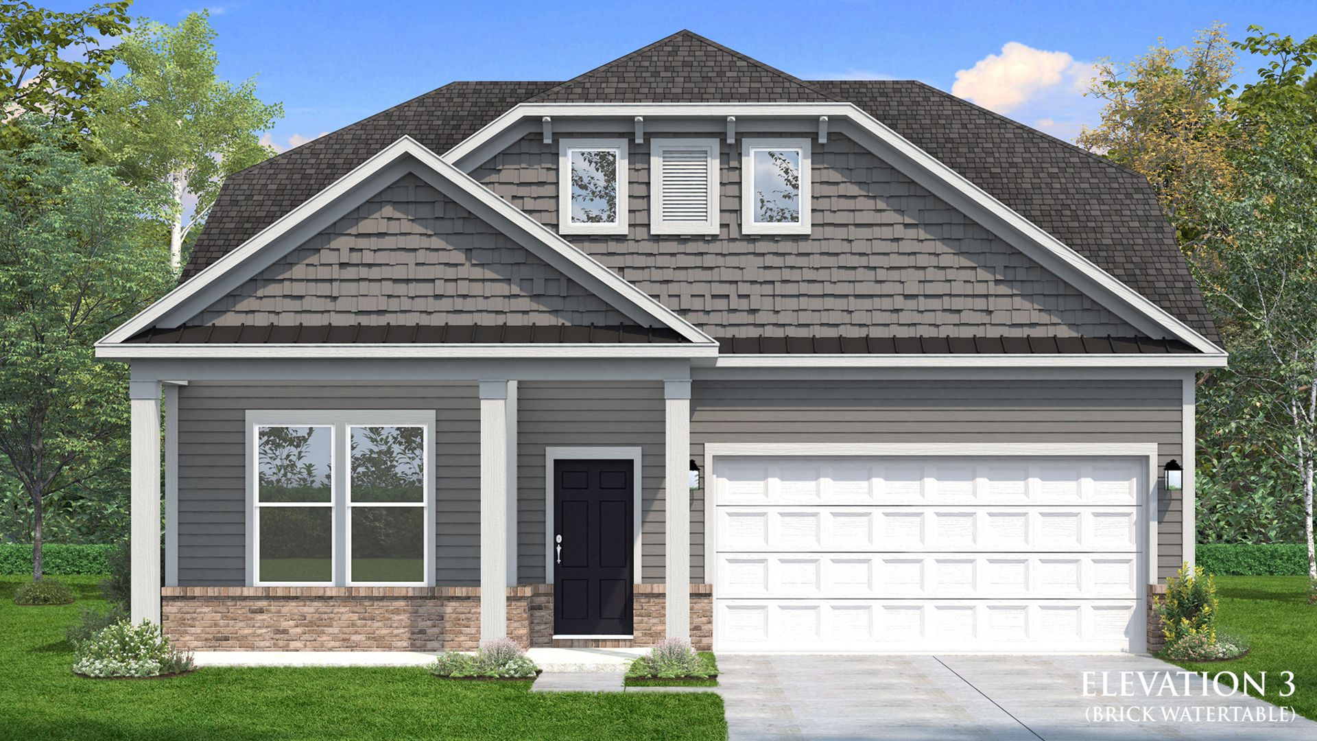 Exterior Elevation Rendering