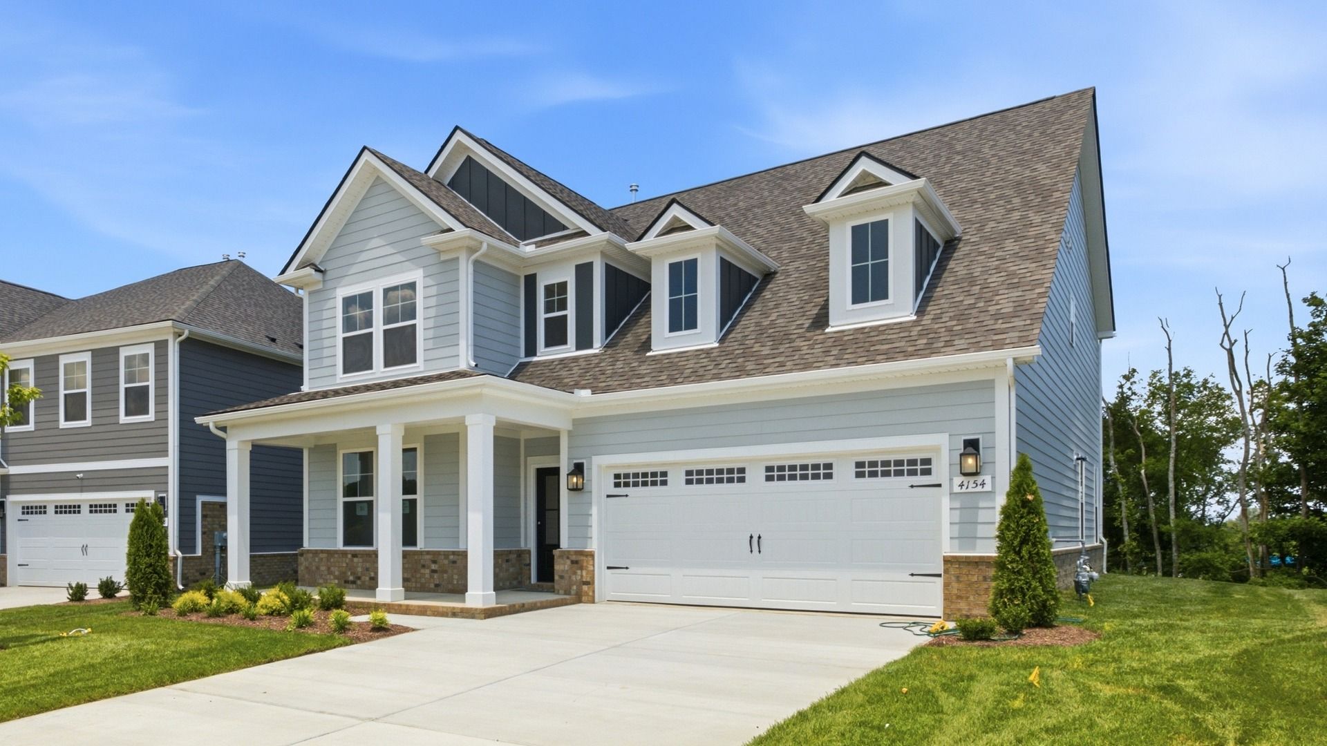 Exterior of Wynwood Plan home built in Tennessee