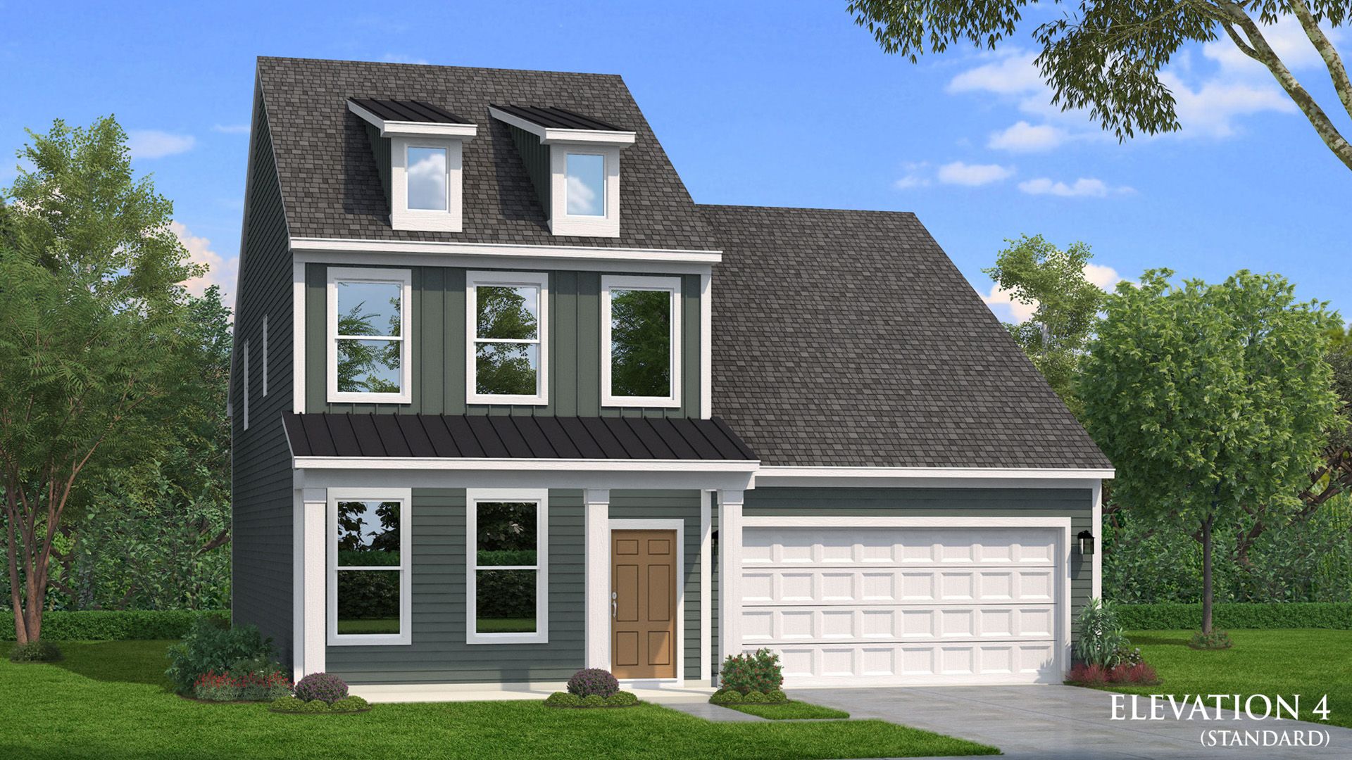 Exterior Elevation Rendering