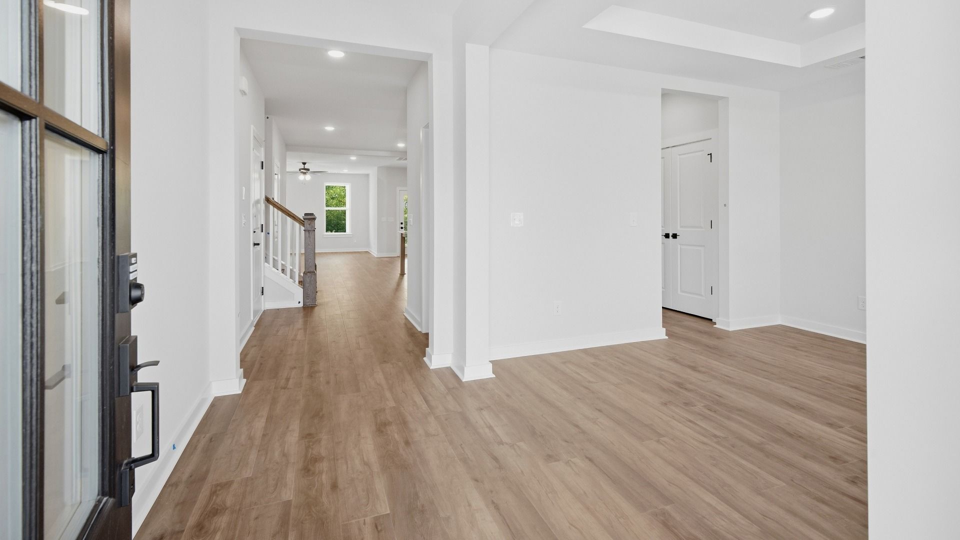 Front entrance with immediate versatile room on the right