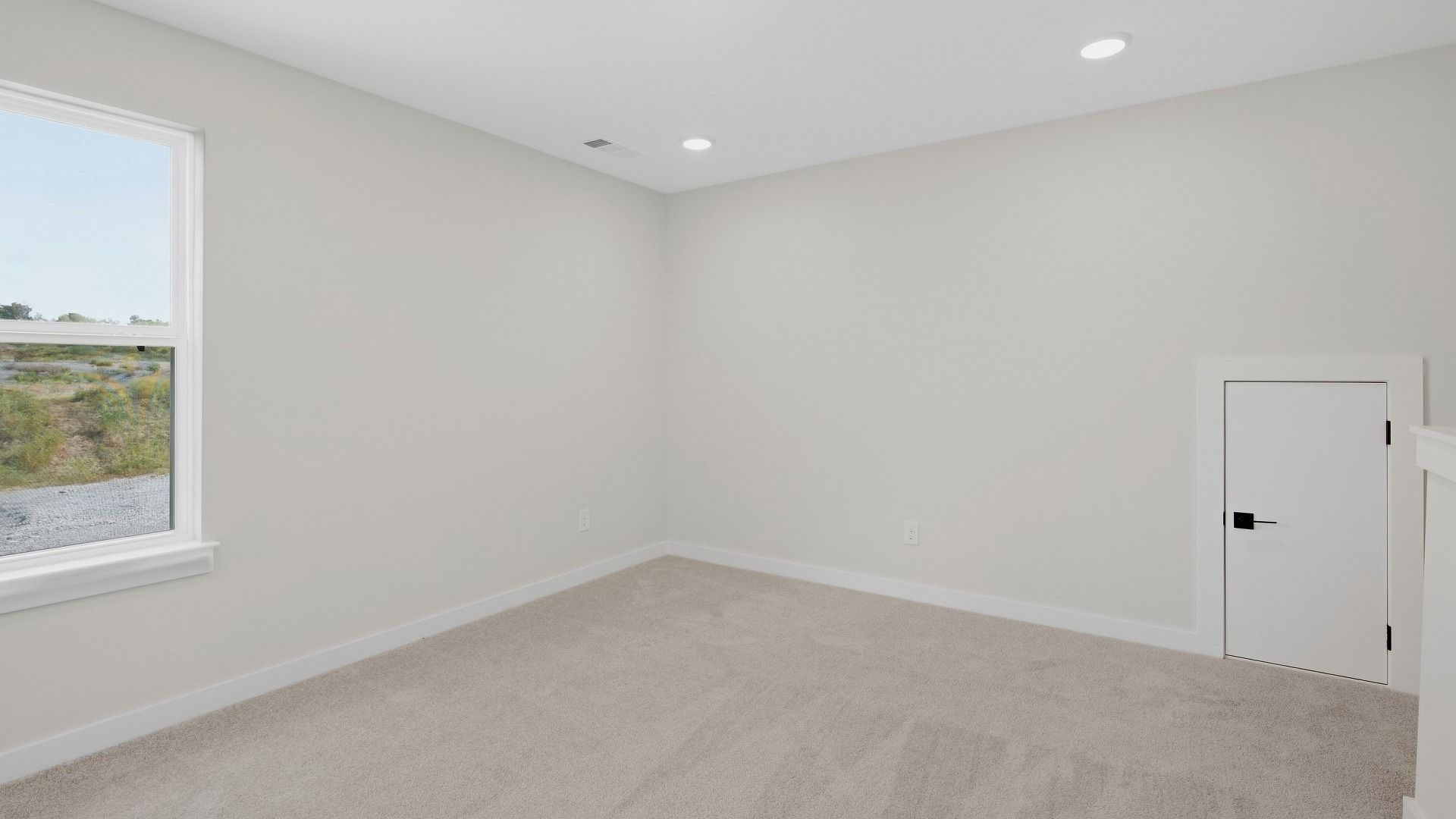 Versatile upstairs living space right off the staircase