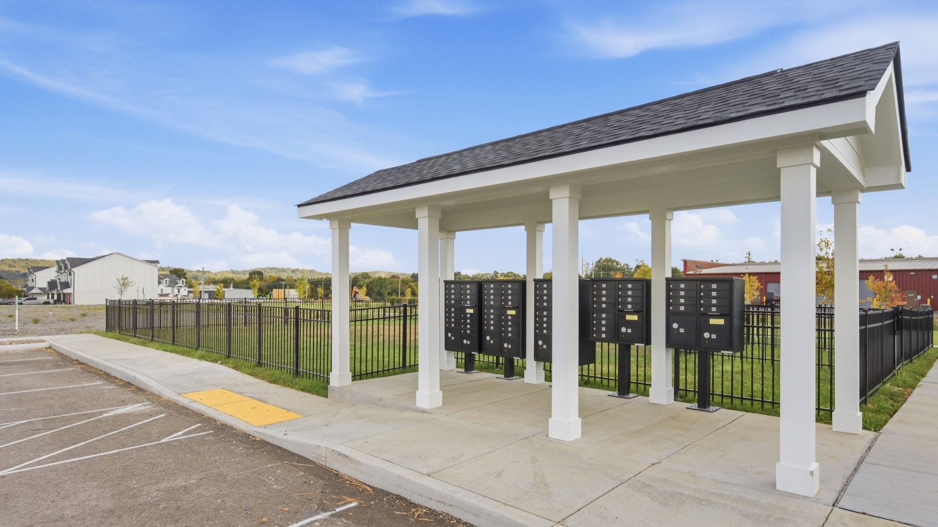 Community mailbox area