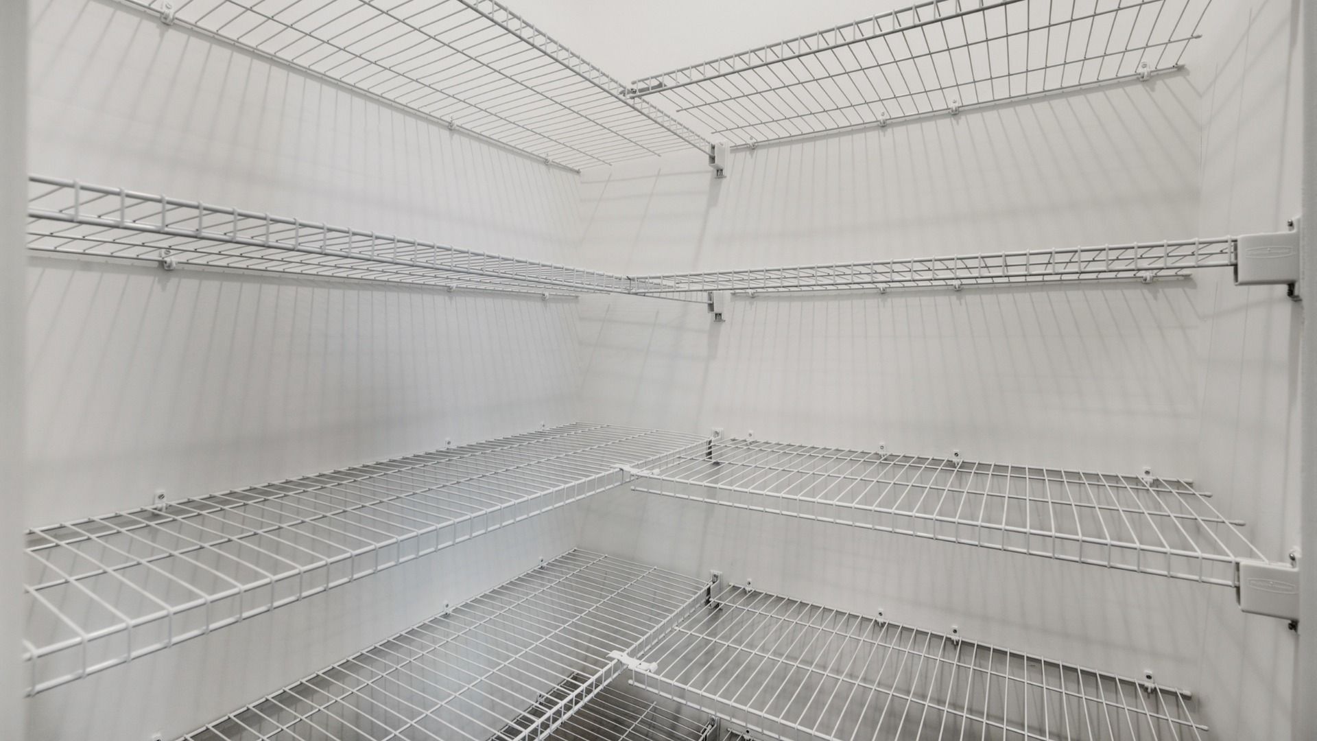Kitchen pantry with rows of space for convenient storage options