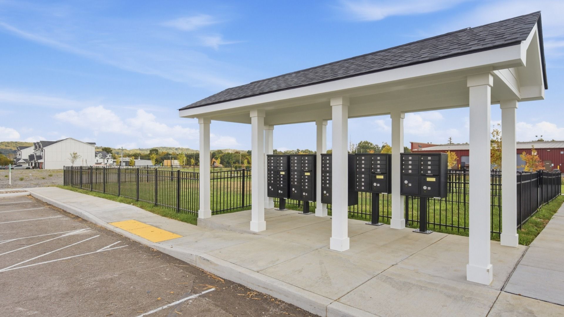 Community mailbox area