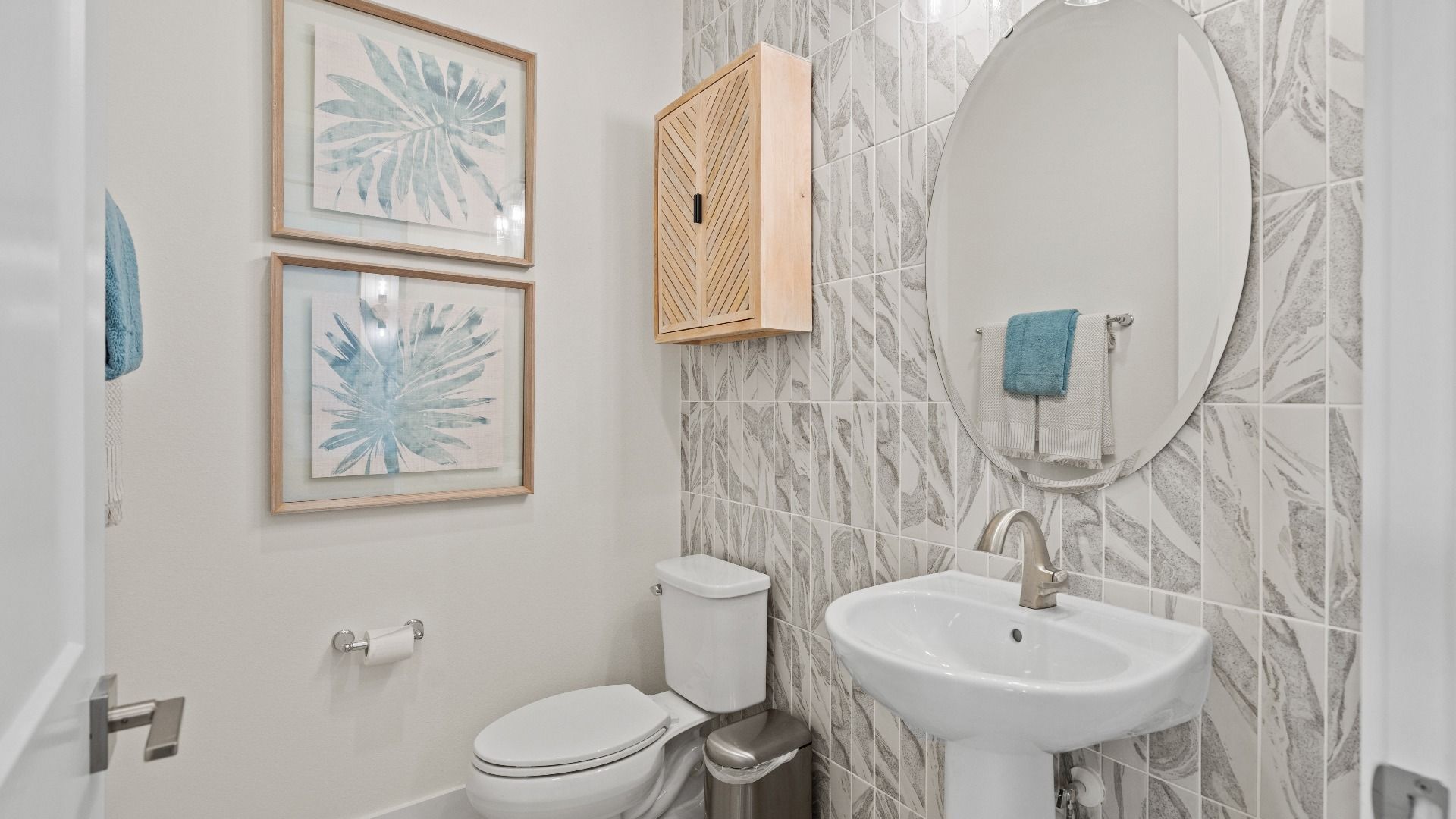 Secondary Bathroom in Ardisia Park Model Home Oleander Floor Plan by DRB Homes in New Smyrna Beach, FL