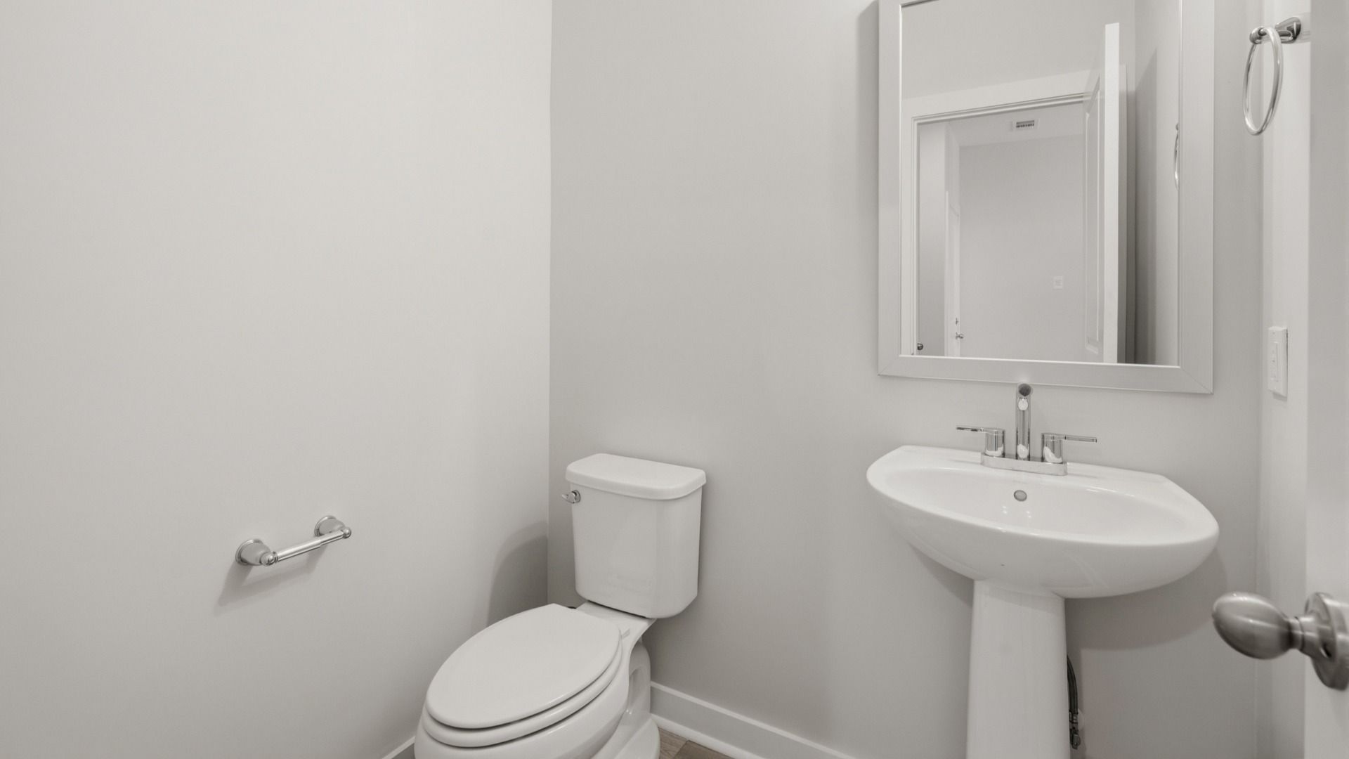 Downstairs bathroom next to drop zone